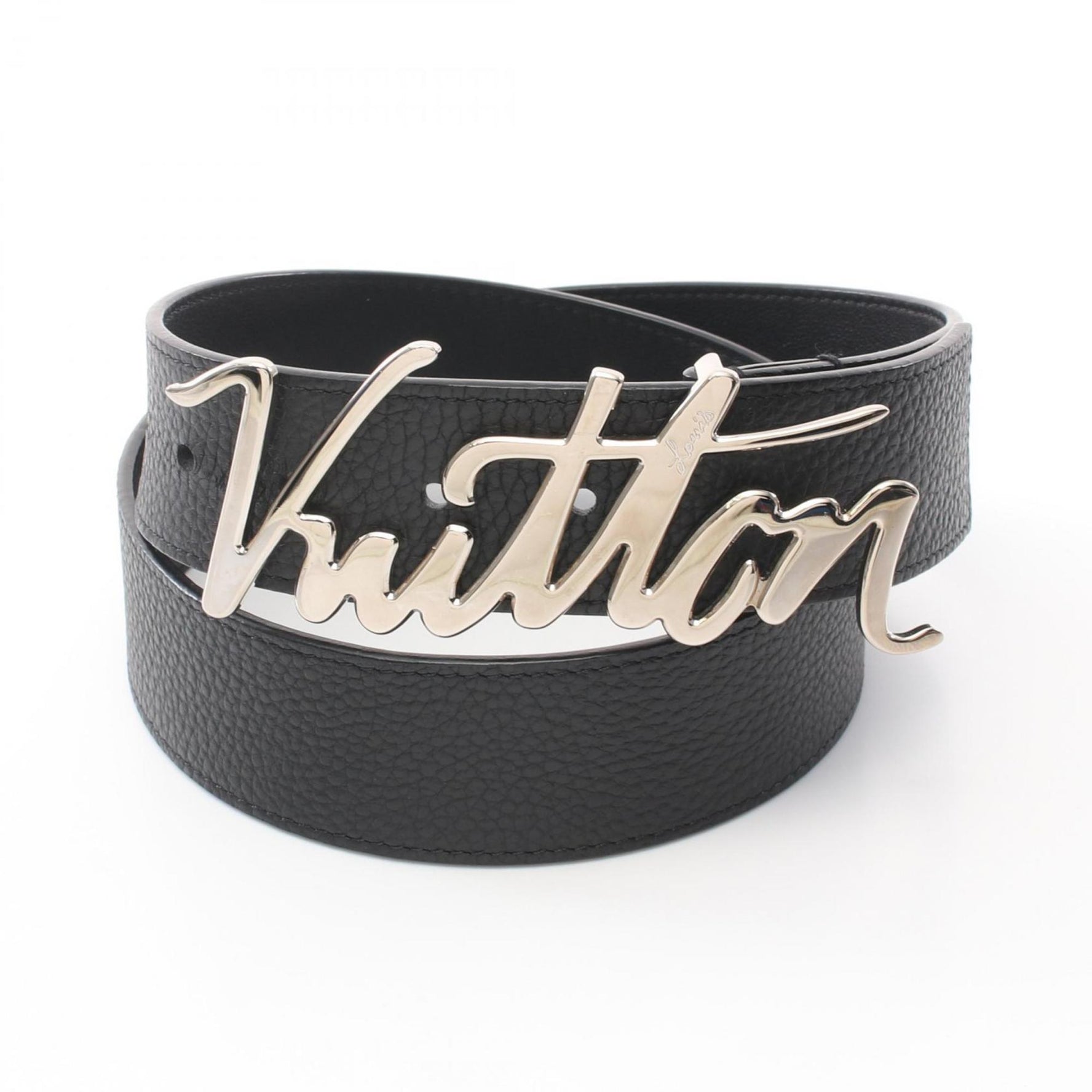Louis Vuitton Santur LV Autograph Belt, Leather
