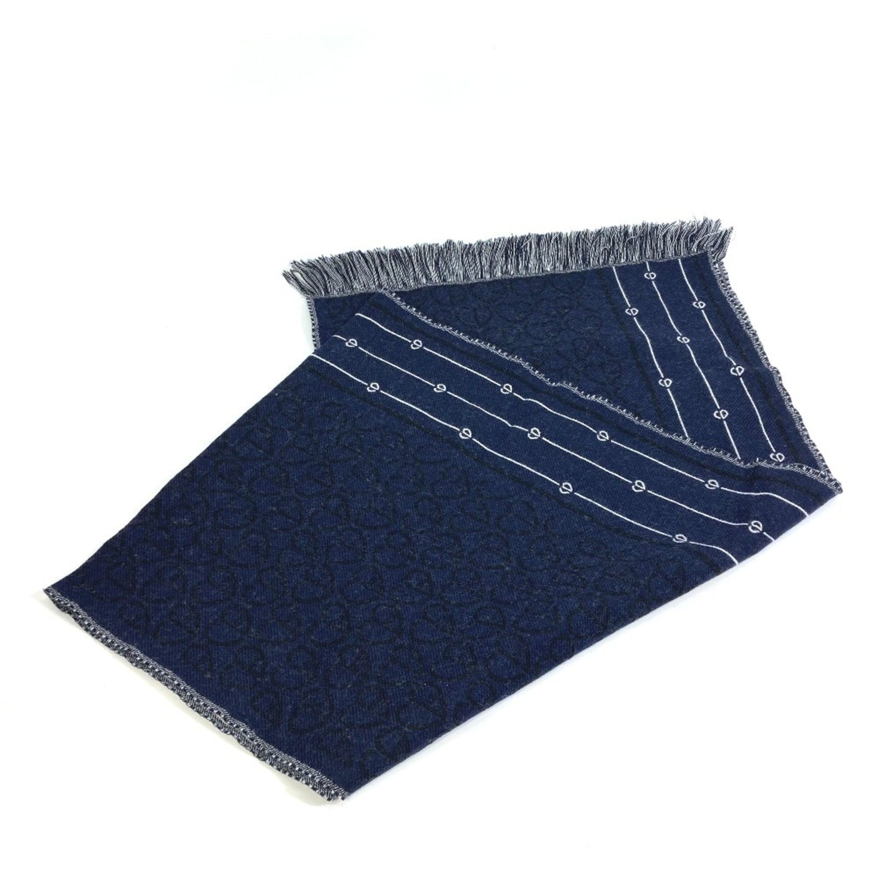 Christian Dior Dior Heart Scarf Wool Men's
