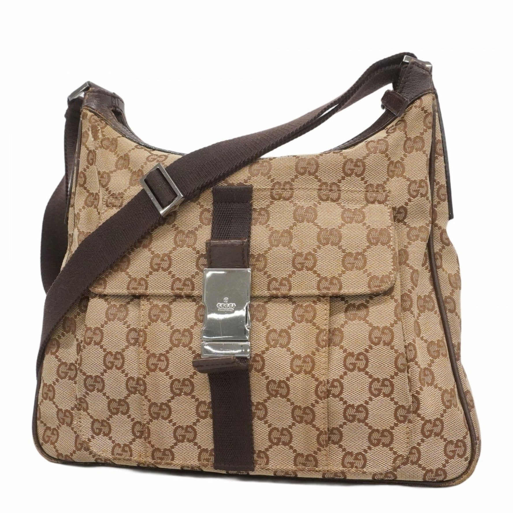 Gucci GG Canvas Shoulder Bag
