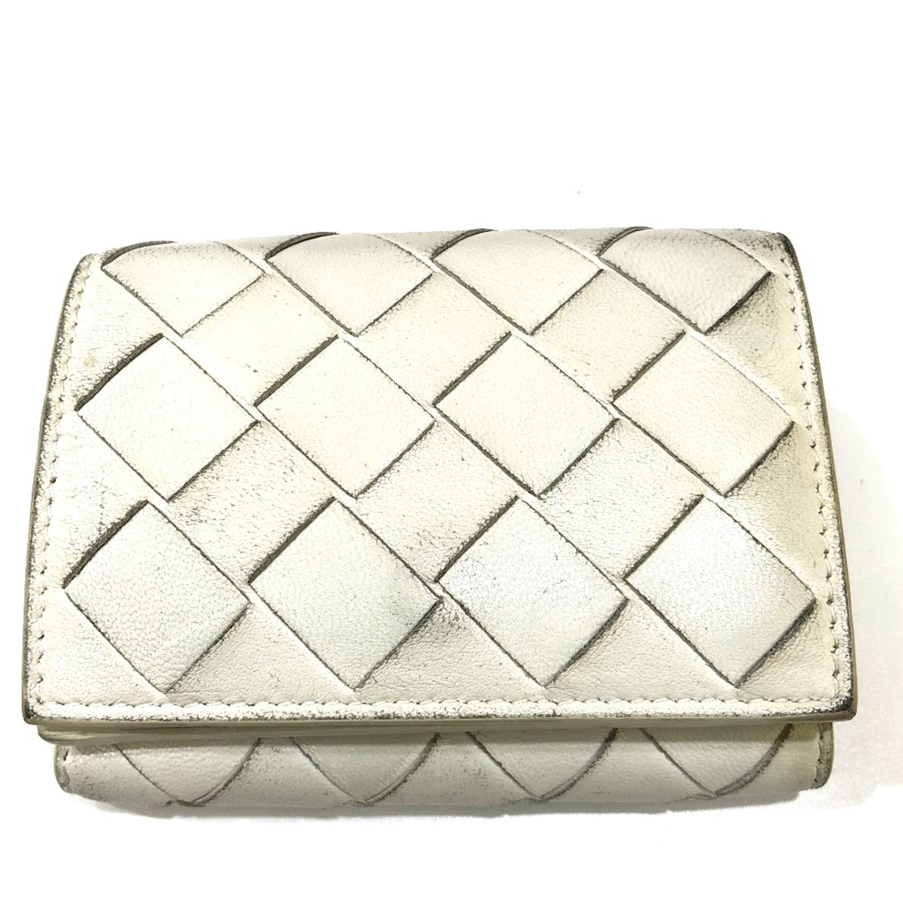 BOTTEGA VENETA Intrecciato Tiny Trifold wallet