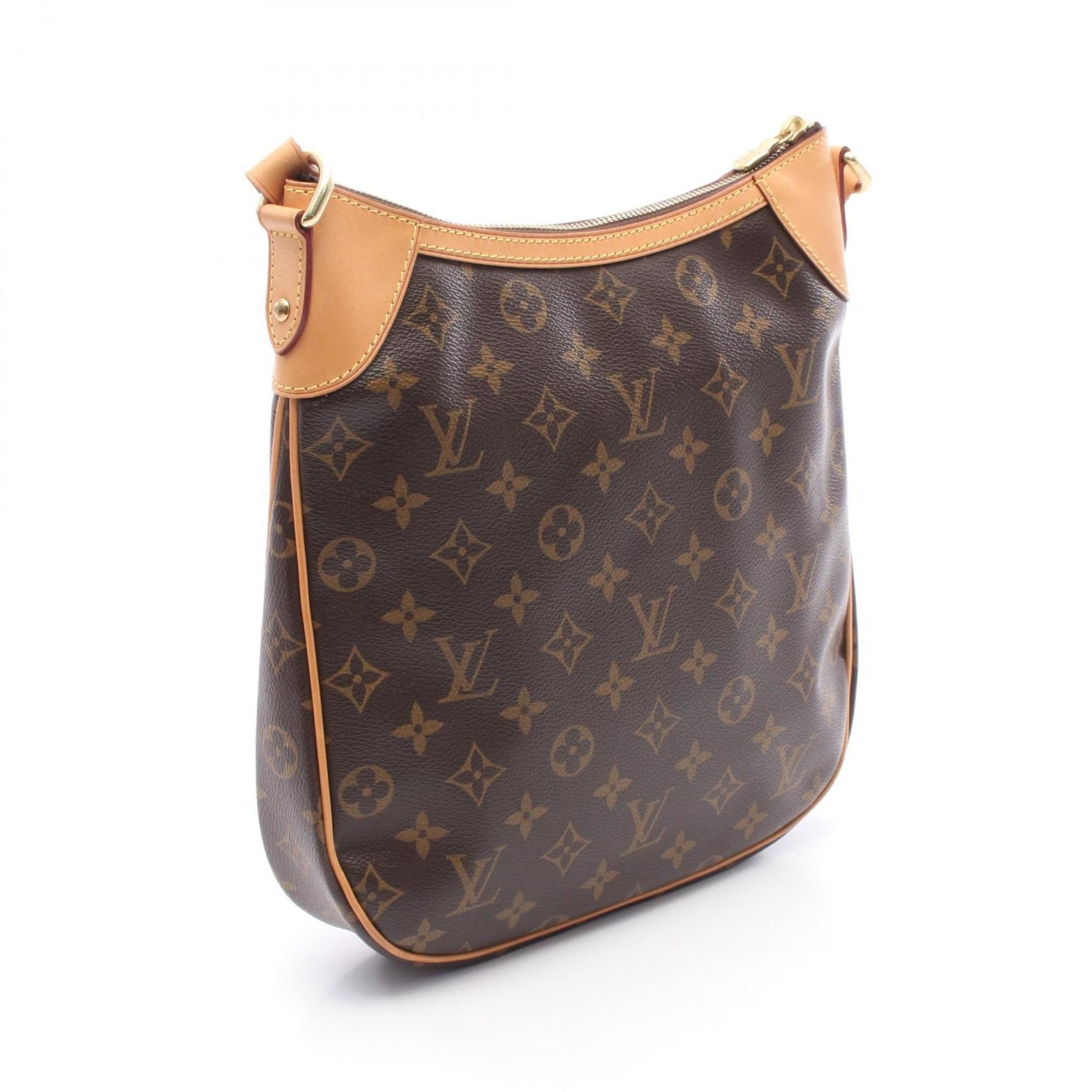 Louis Vuitton Odeon PM Shoulder Bag in Coated Canvas and Leather with Monogram Design