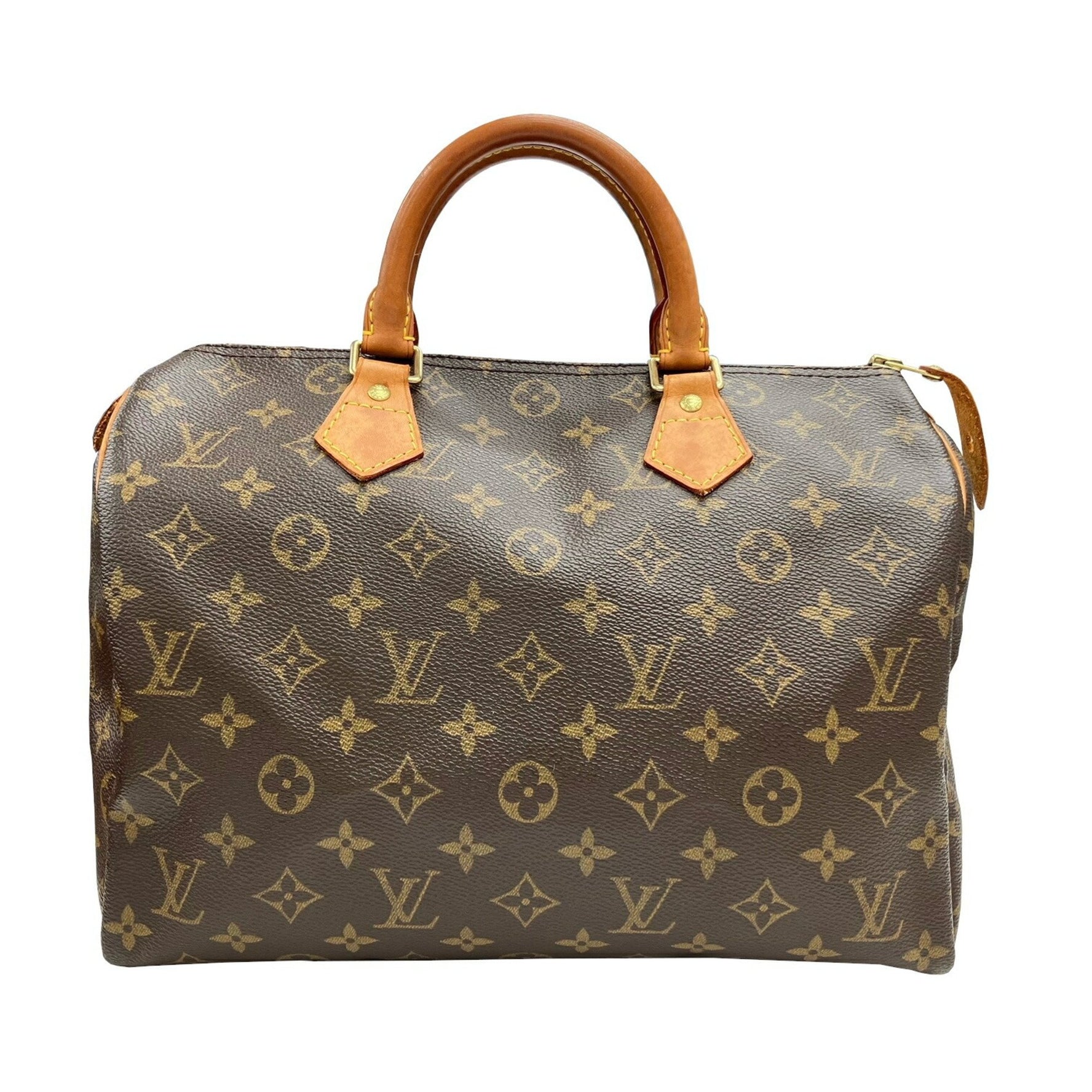 LOUIS VUITTON Speedy 30 M41108 Monogram Canvas Handbag/Boston Bag in Brown for Men and Women