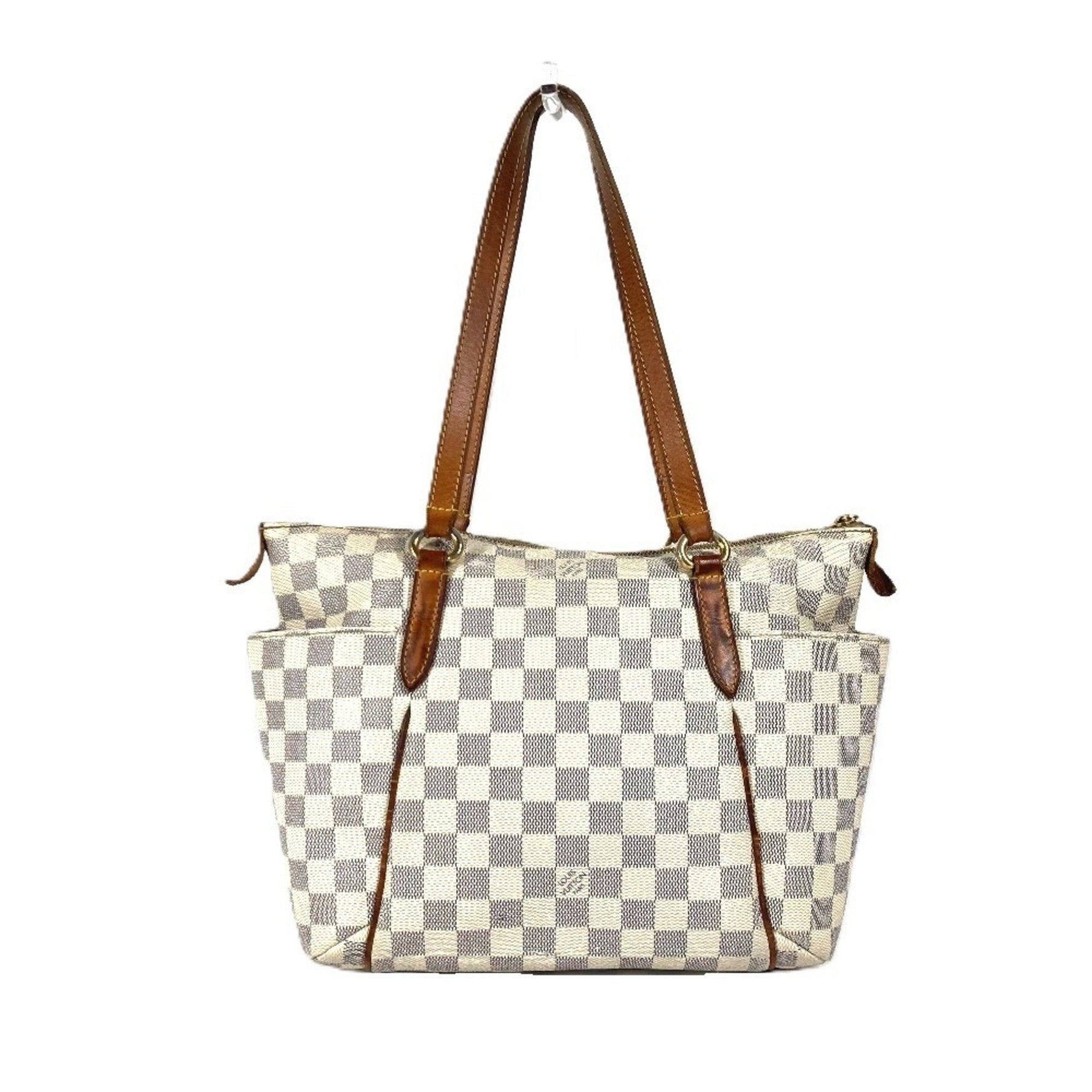 Louis Vuitton c Damier Azur Totally PM Tote Bag Shoulder Canvas