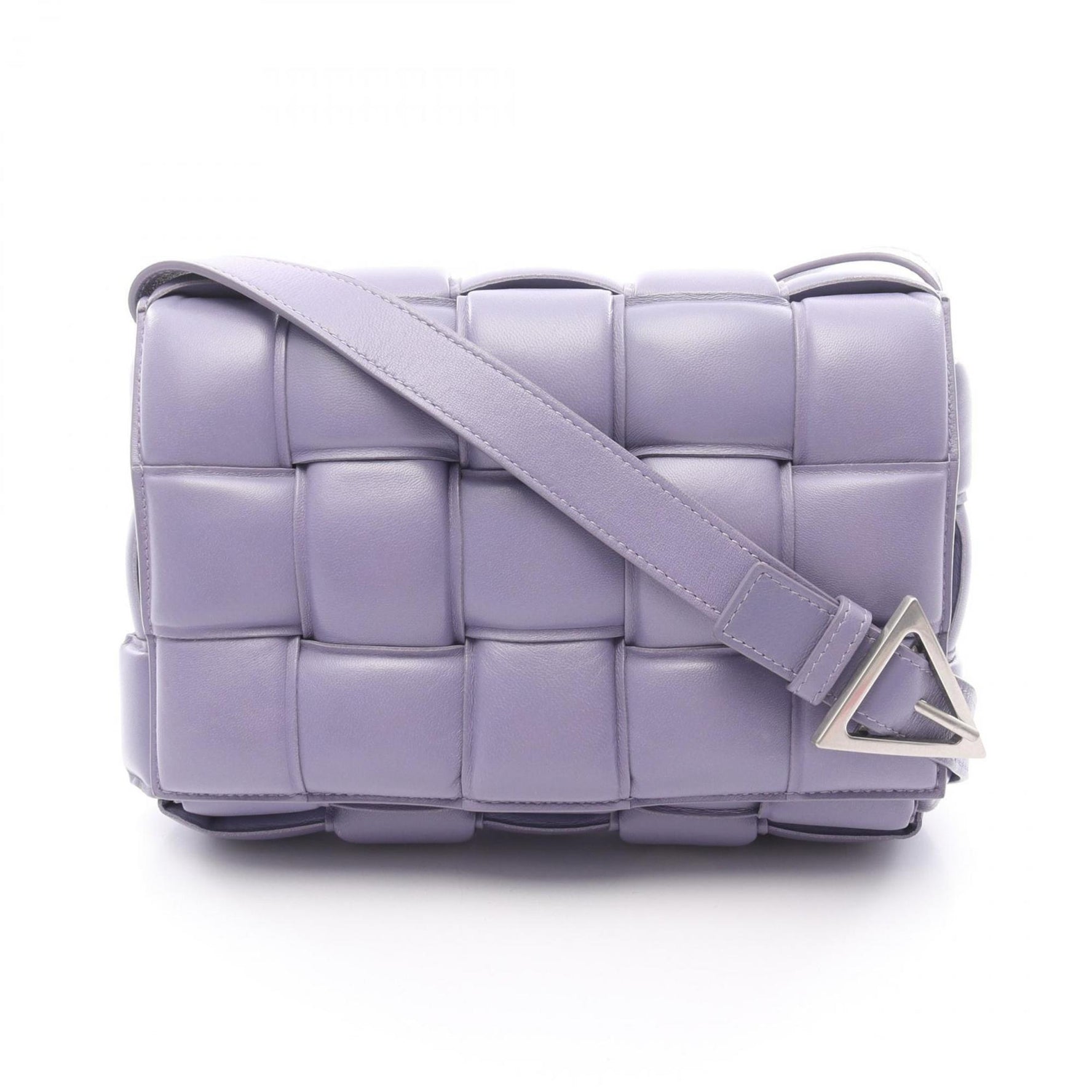 BOTTEGA VENETA Padded Cassette Intrecciato Shoulder Bag Leather