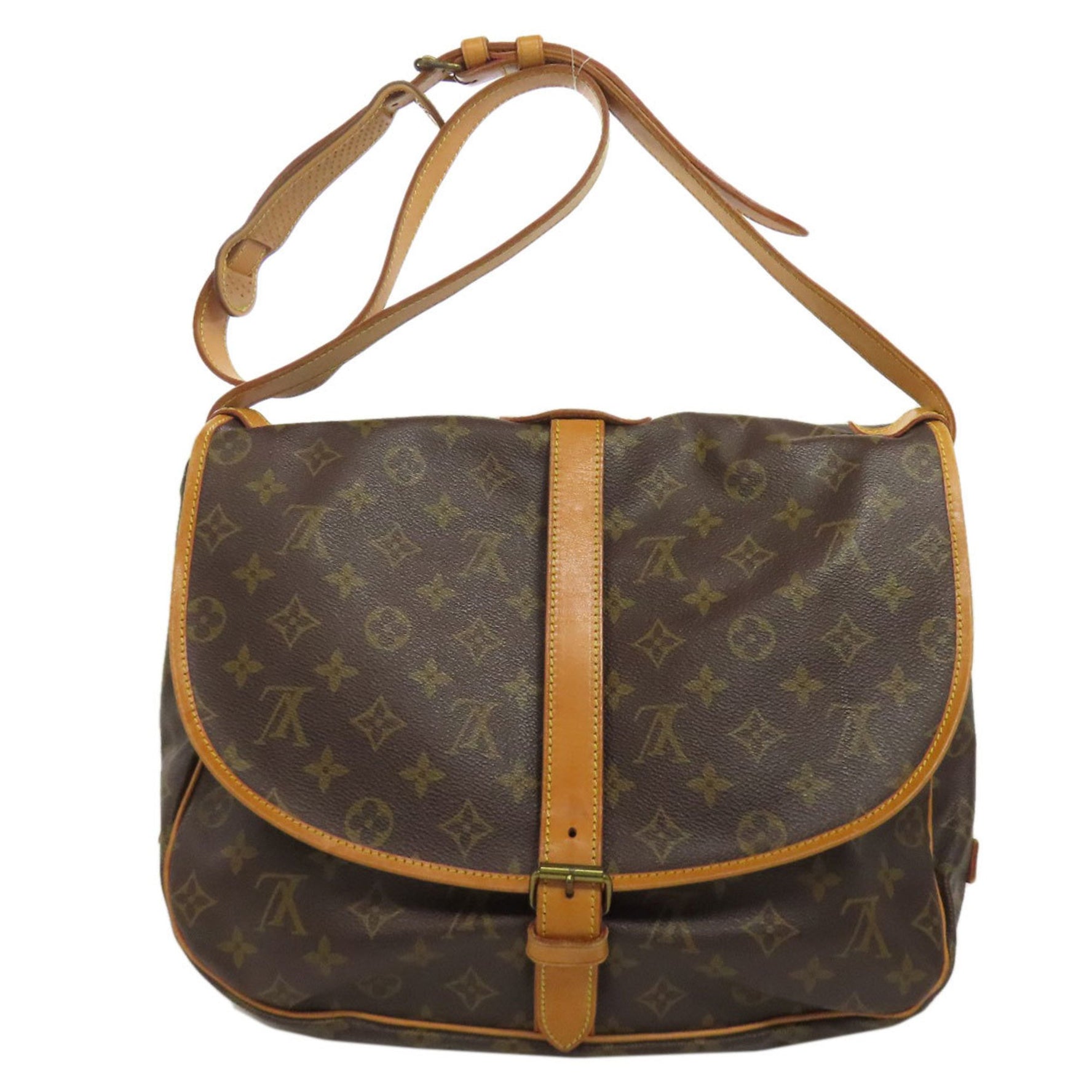 Louis Vuitton Saumur 35 Shoulder Bag Canvas LOUIS VUITTON