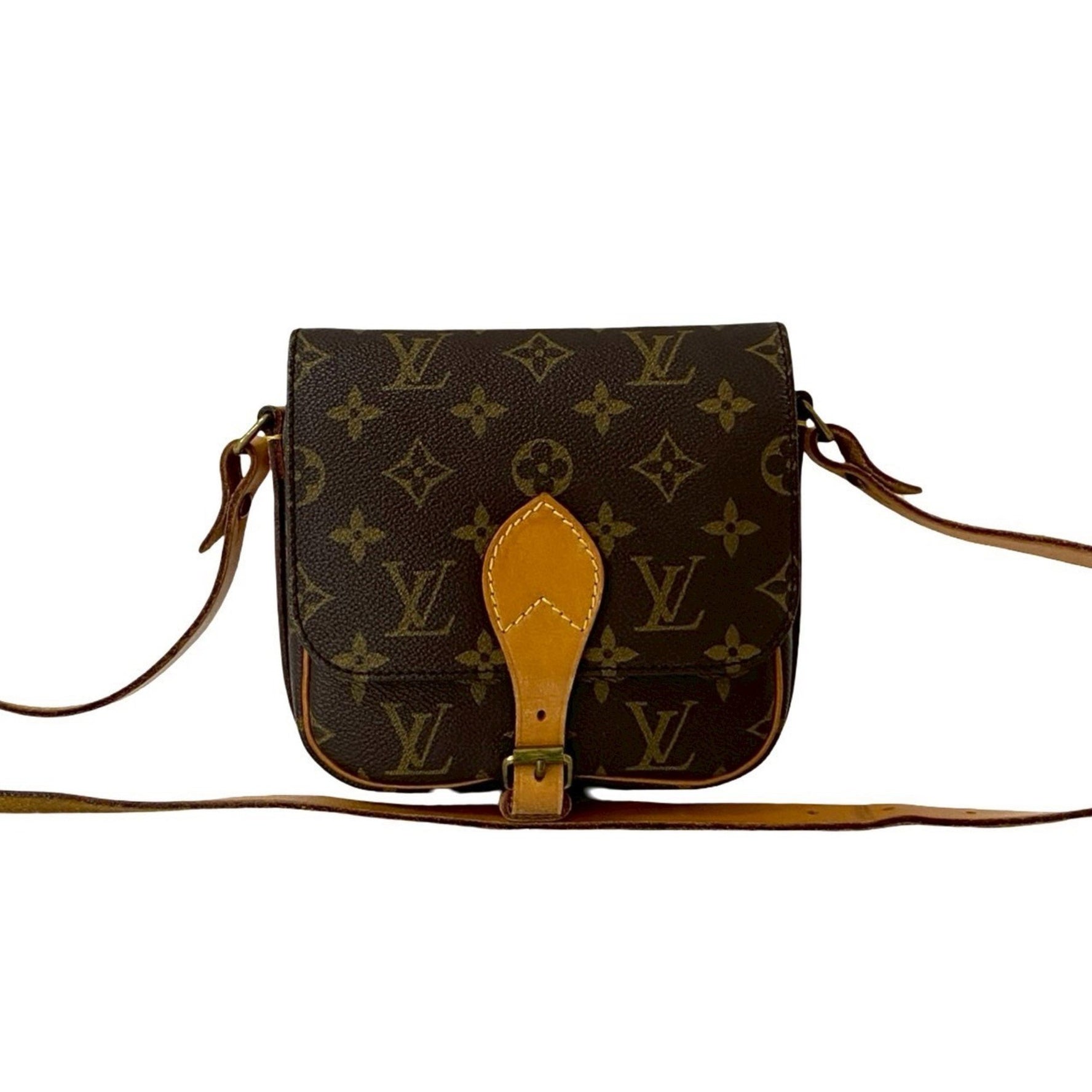 Louis Vuitton Culteciel Mini Monogram Leather Shoulder Bag/Pochette 206-3