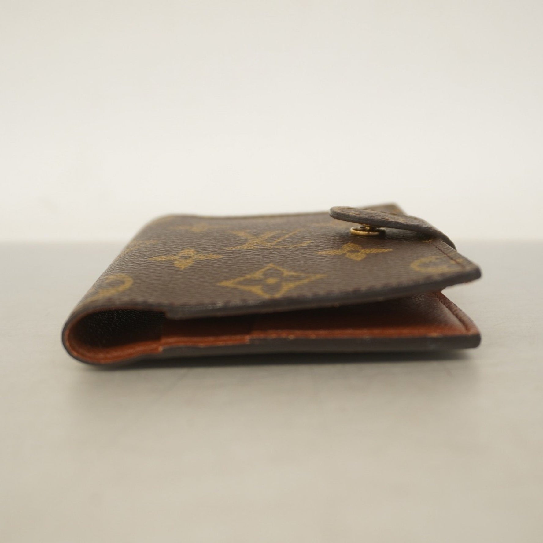 Louis Vuitton Monogram Agenda Mini Planner Cover R20007 Brown Women's