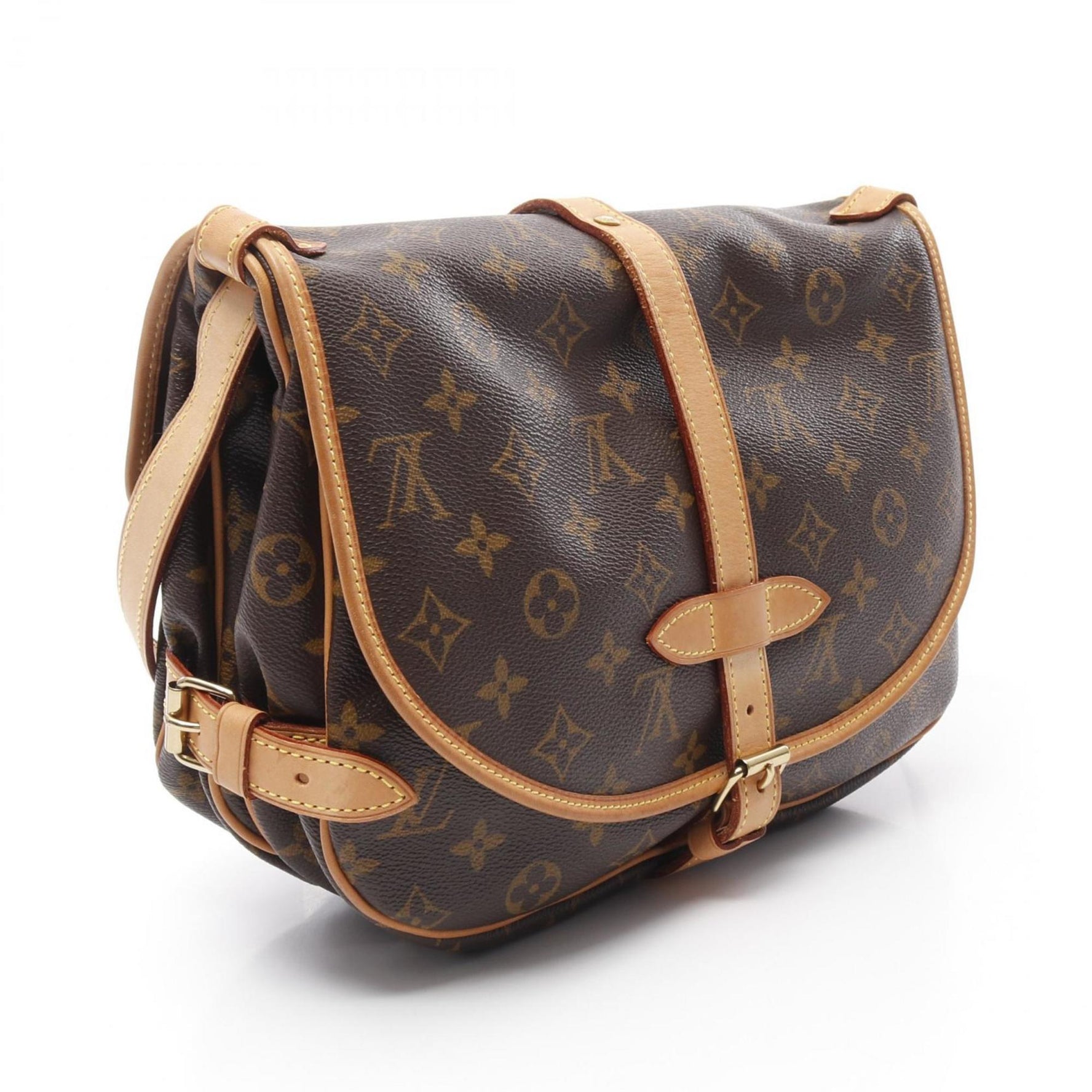 Louis Vuitton Saumur 30 Shoulder Bag, Coated Canvas and Leather, Monogram