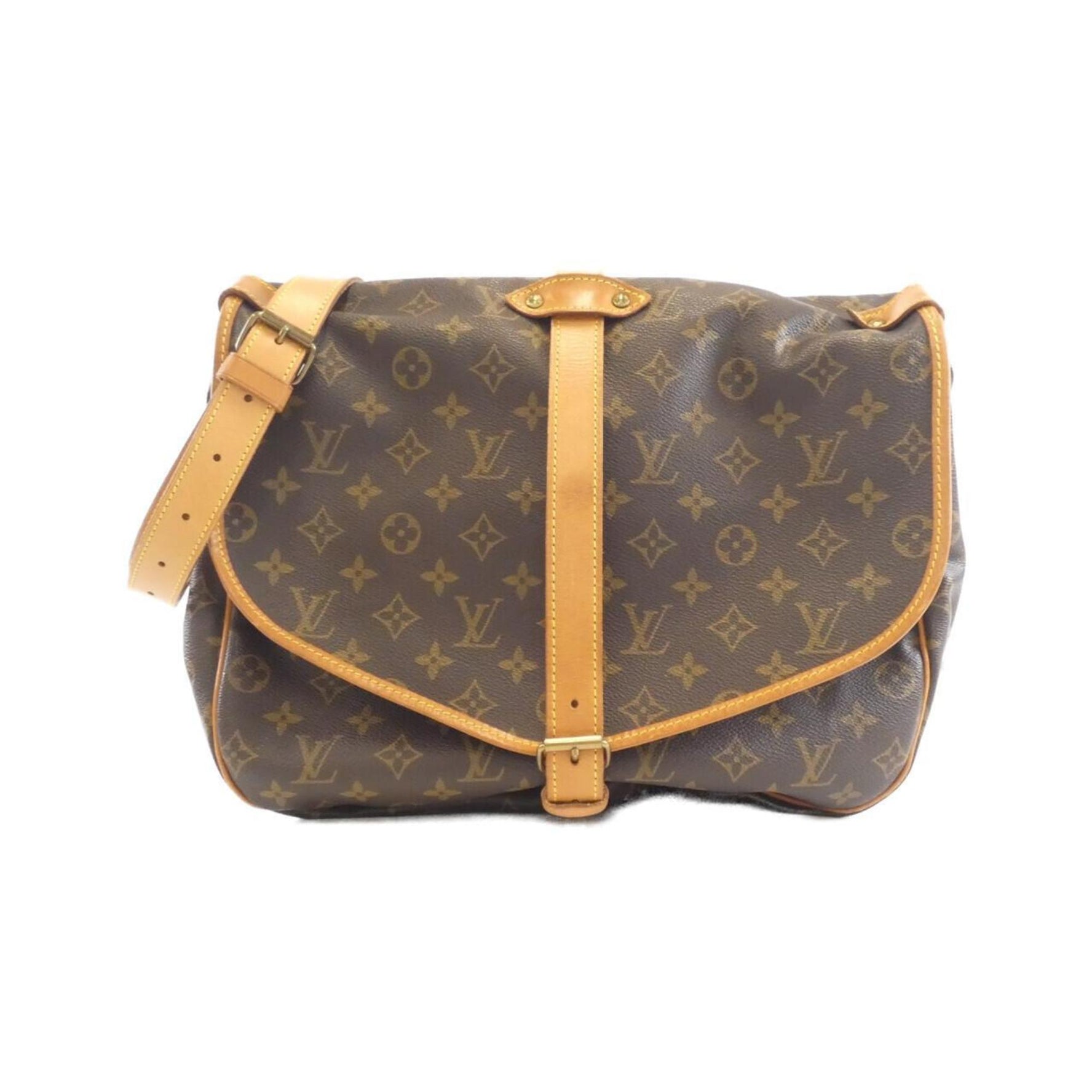 Louis Vuitton Monogram Saumur Shoulder Bag