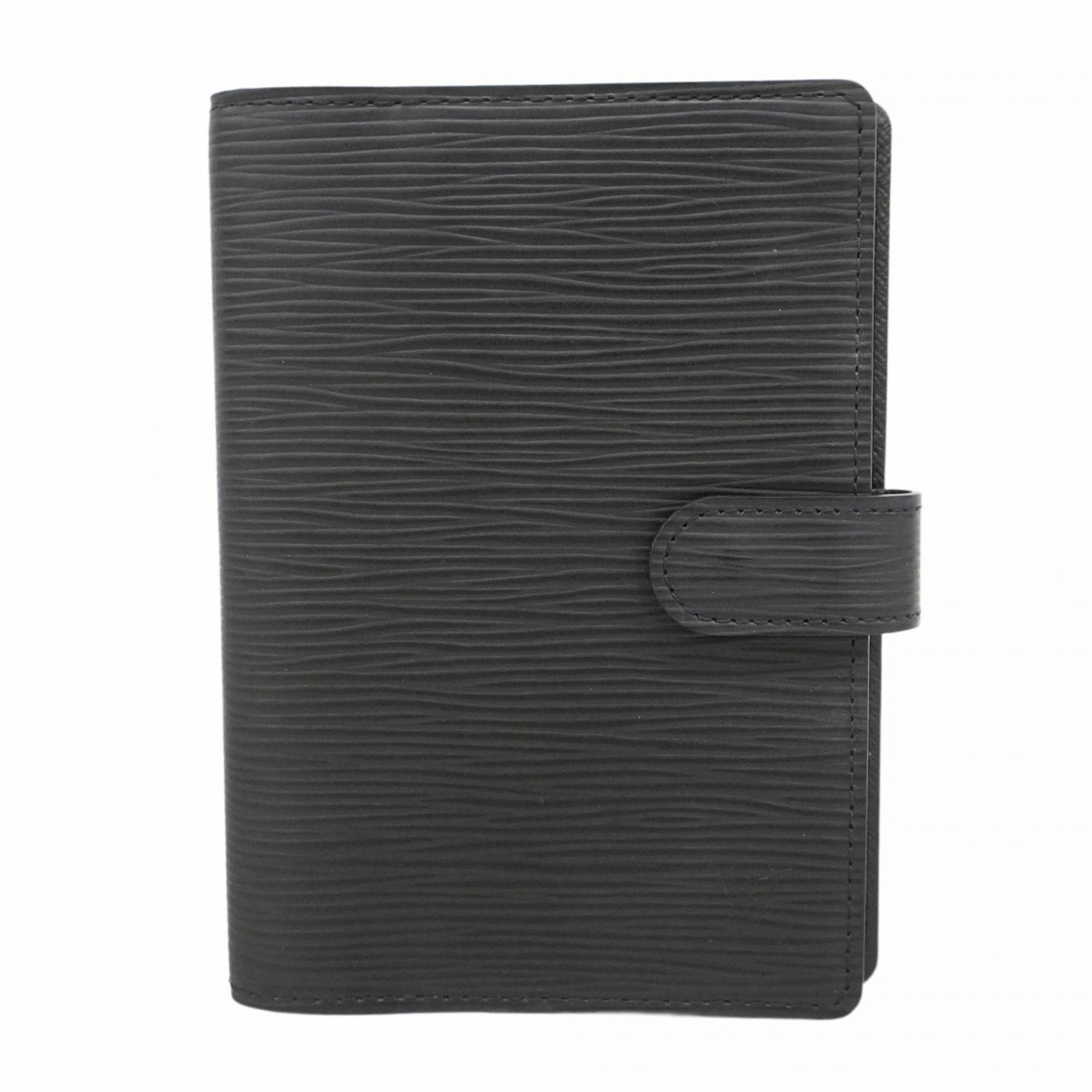 Louis Vuitton Epi Agenda PM Notebook Cover R20052 Noir Women's