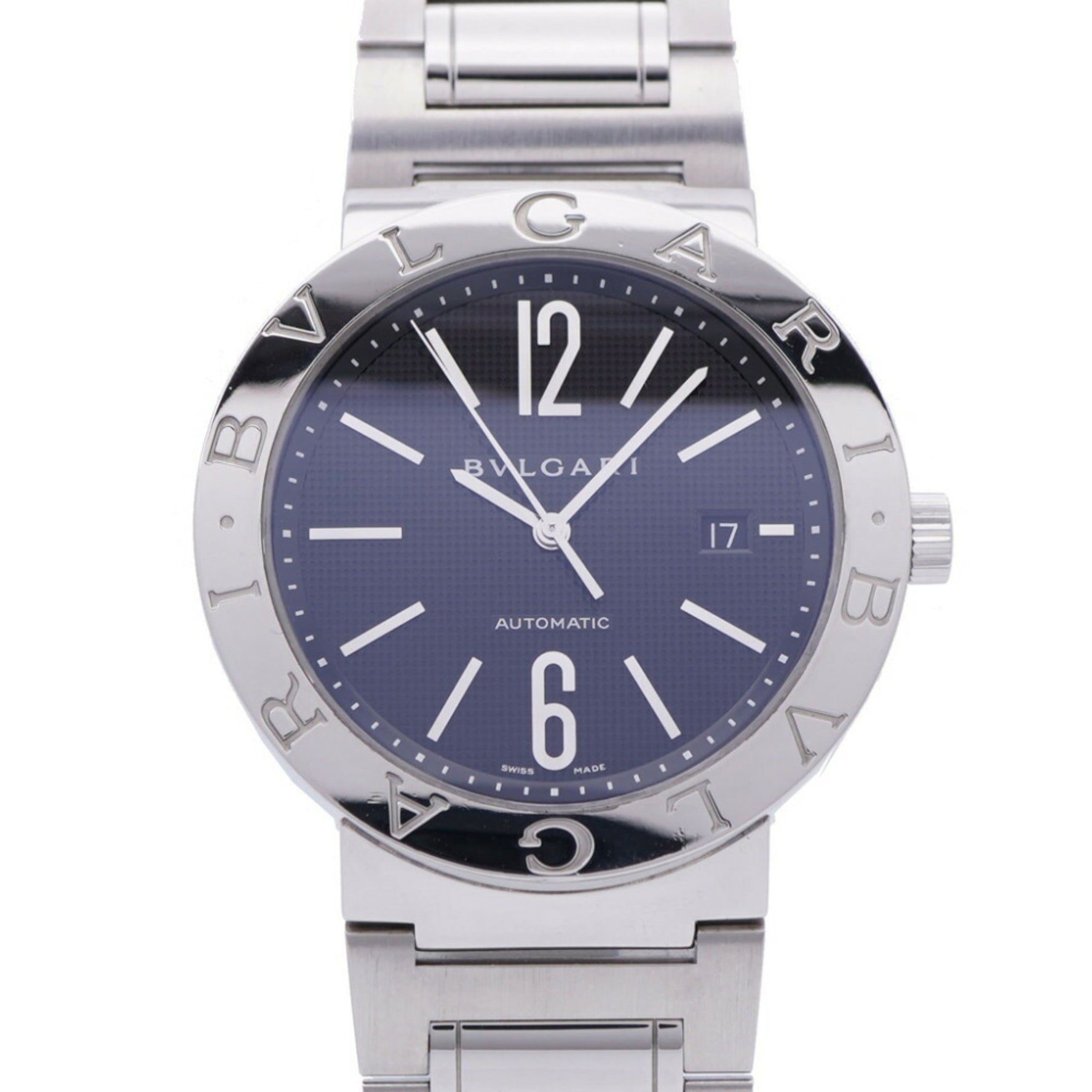 BVLGARI BB42SSAUTO Automatic Watch SS Black Dial 0131BVLGARI Men's