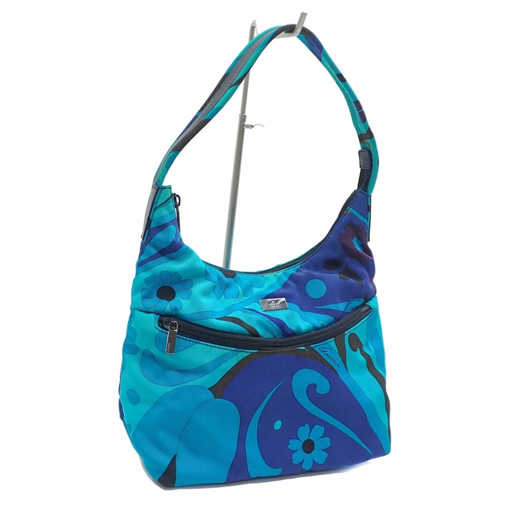 Gucci Canvas Handbag 001 9386 Flower