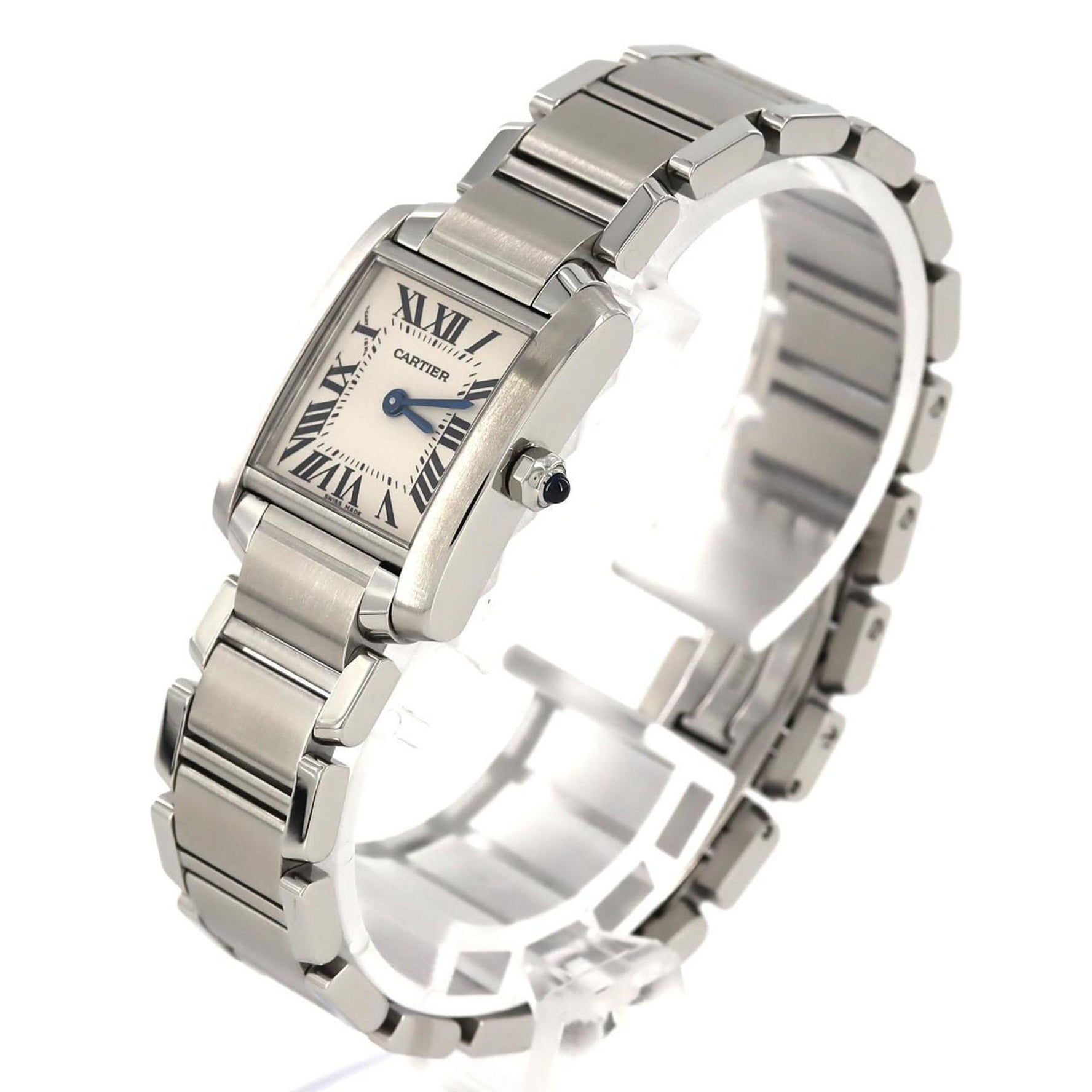 Cartier Tank Francaise SM W51008Q3 SS Wristwatch Quartz