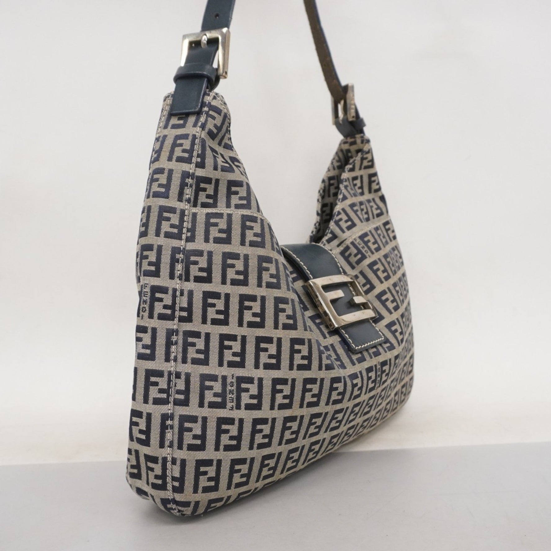 Fendi Zucchino Nylon Canvas Handbag