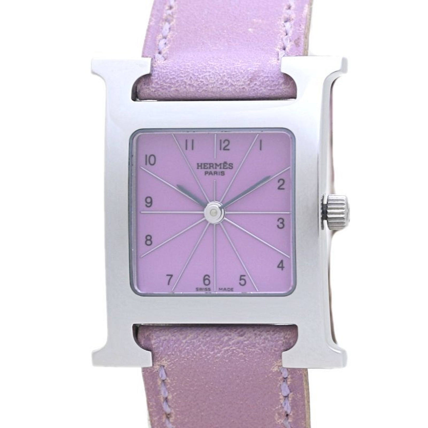 HERMES H Watch NMV Stainless Steel