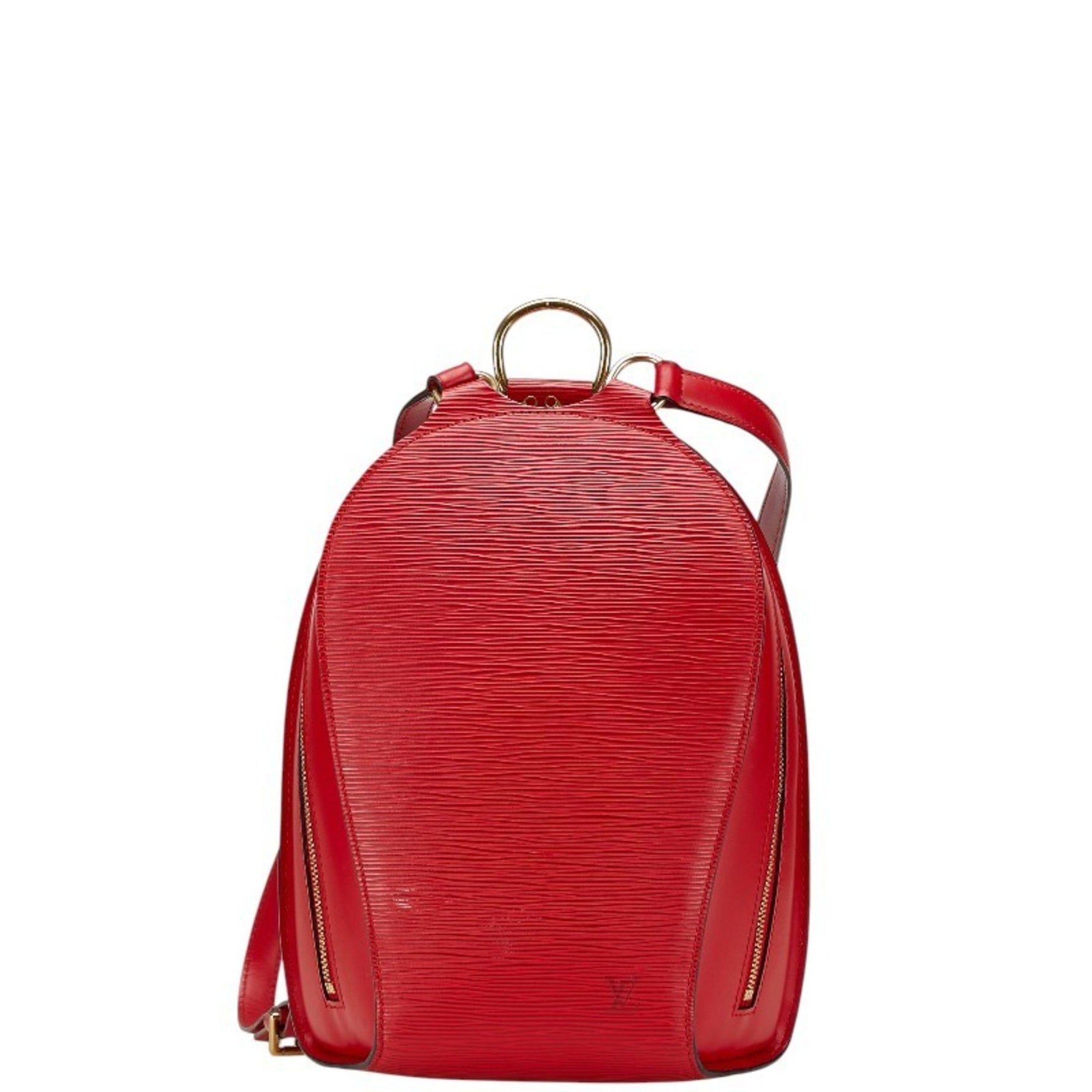 Louis Vuitton Epi Mabion Backpack Castilian Red Leather
