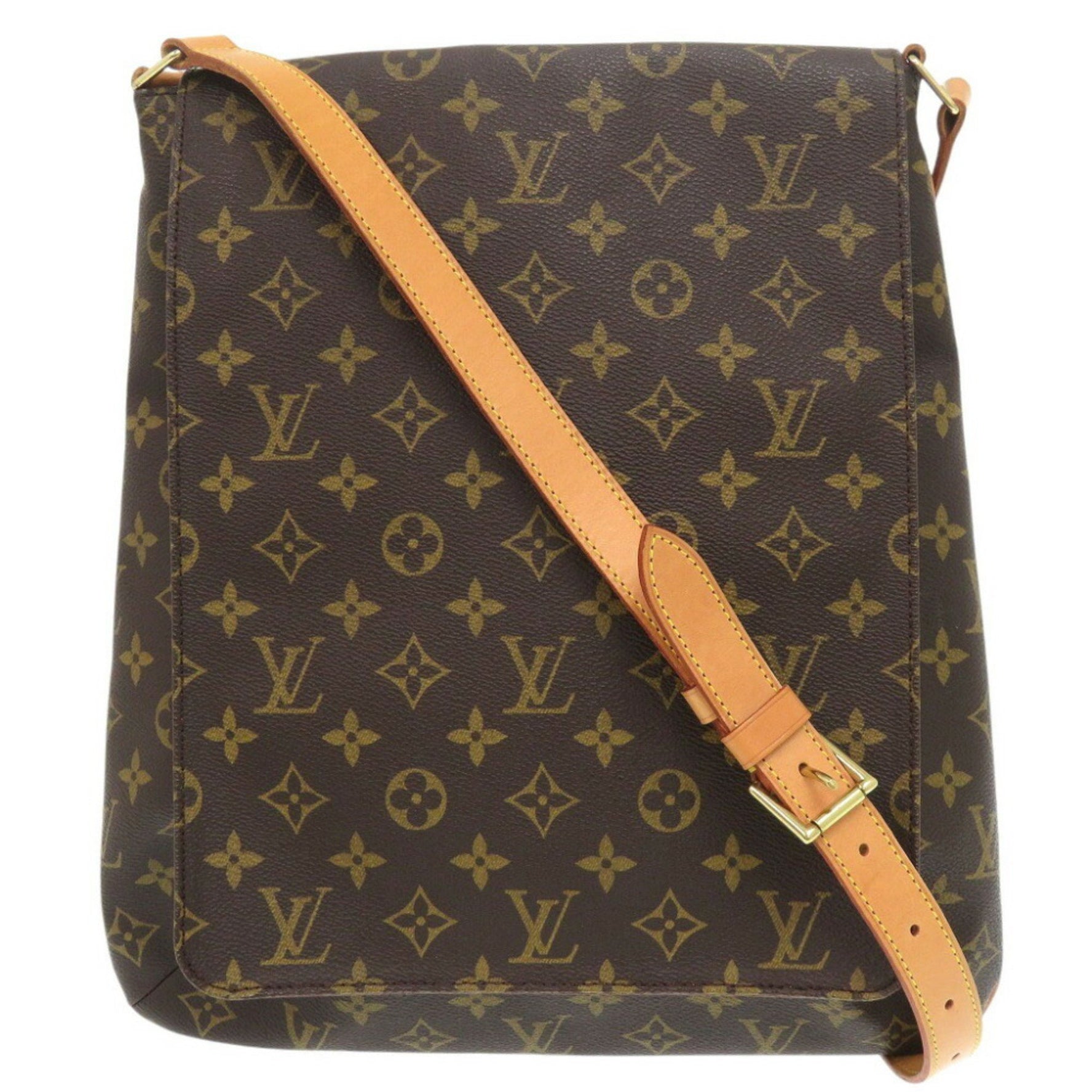 Louis Vuitton Musette Monogram Brown Shoulder Bag VUITTON