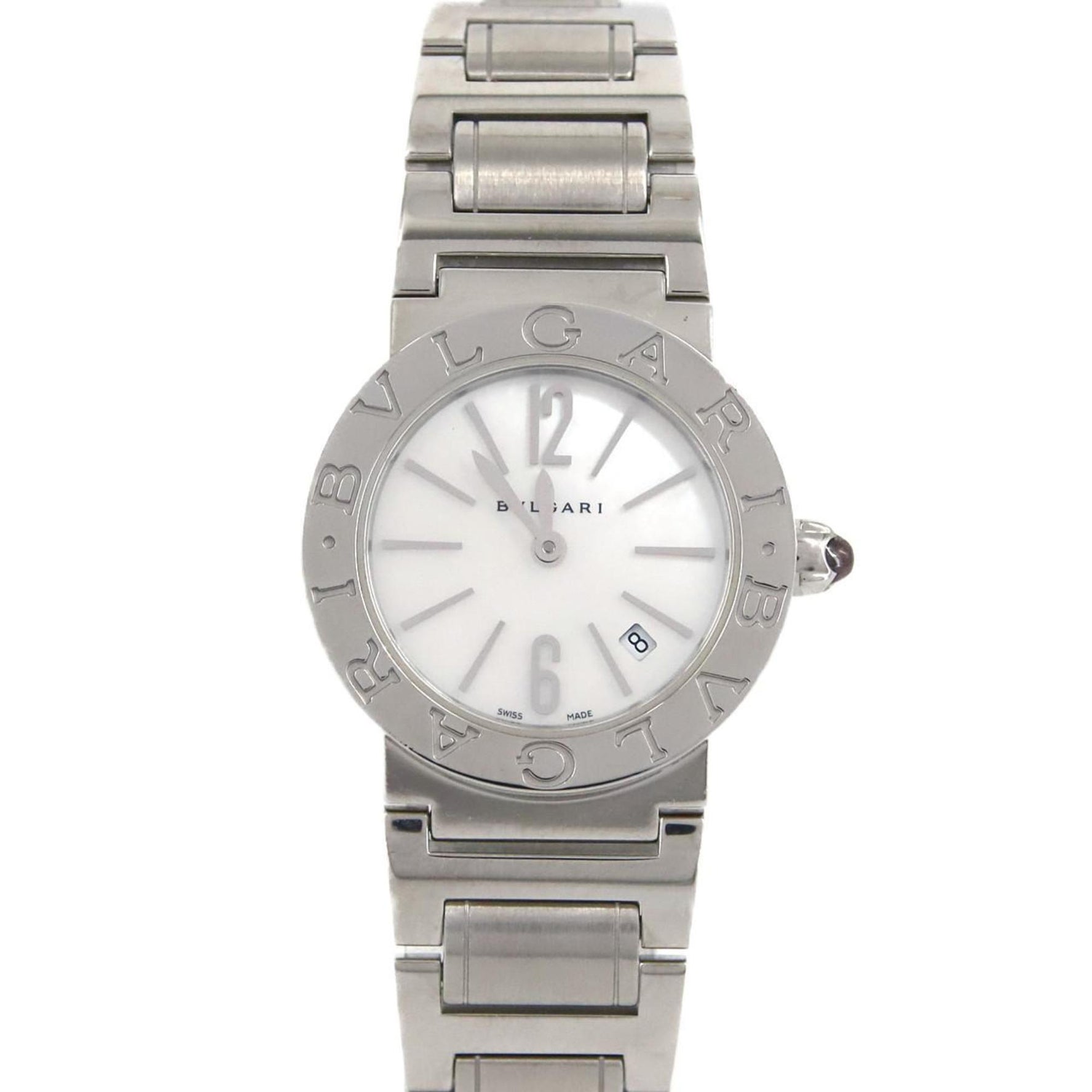 Bvlgari BBL26S BBL26WSSD SS Quartz Watch