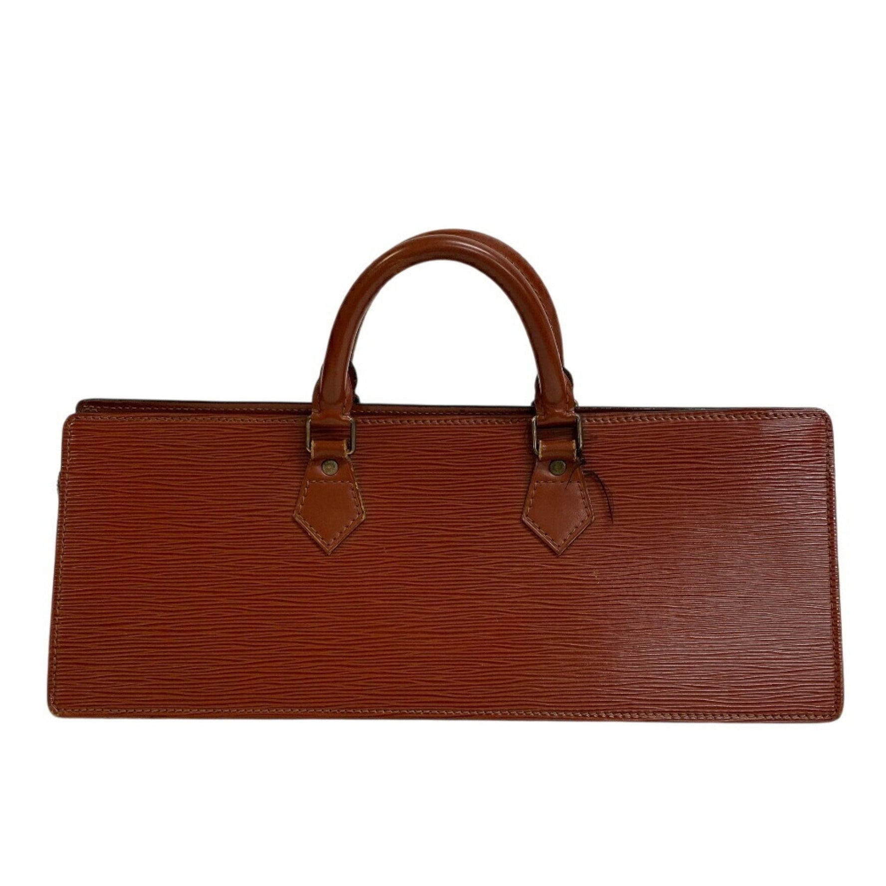 LOUIS VUITTON M52093 Sac Triangle Tote Bag, Epi Leather, Brown, Unisex