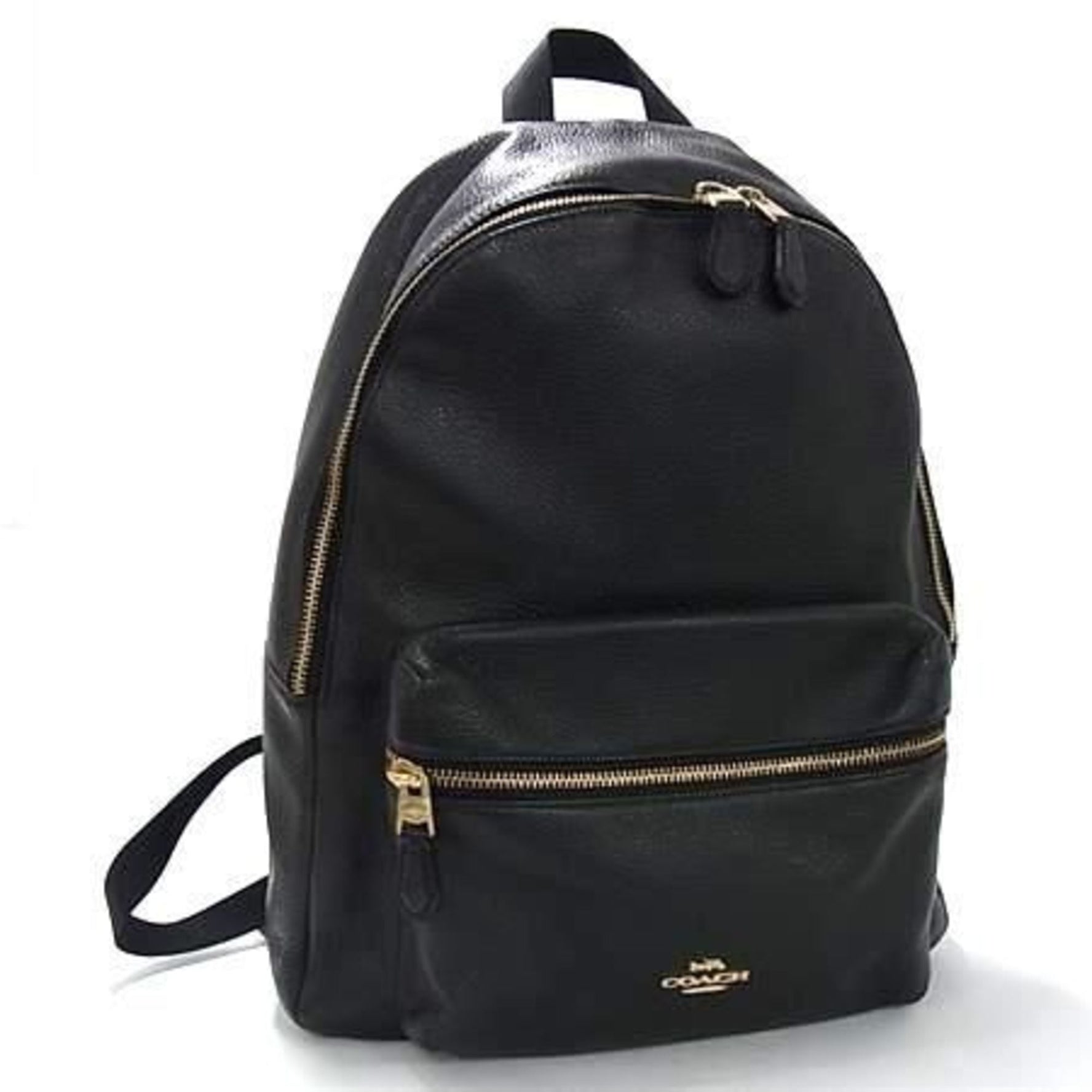 COACH Charlie Backpack Leather and Nylon Women