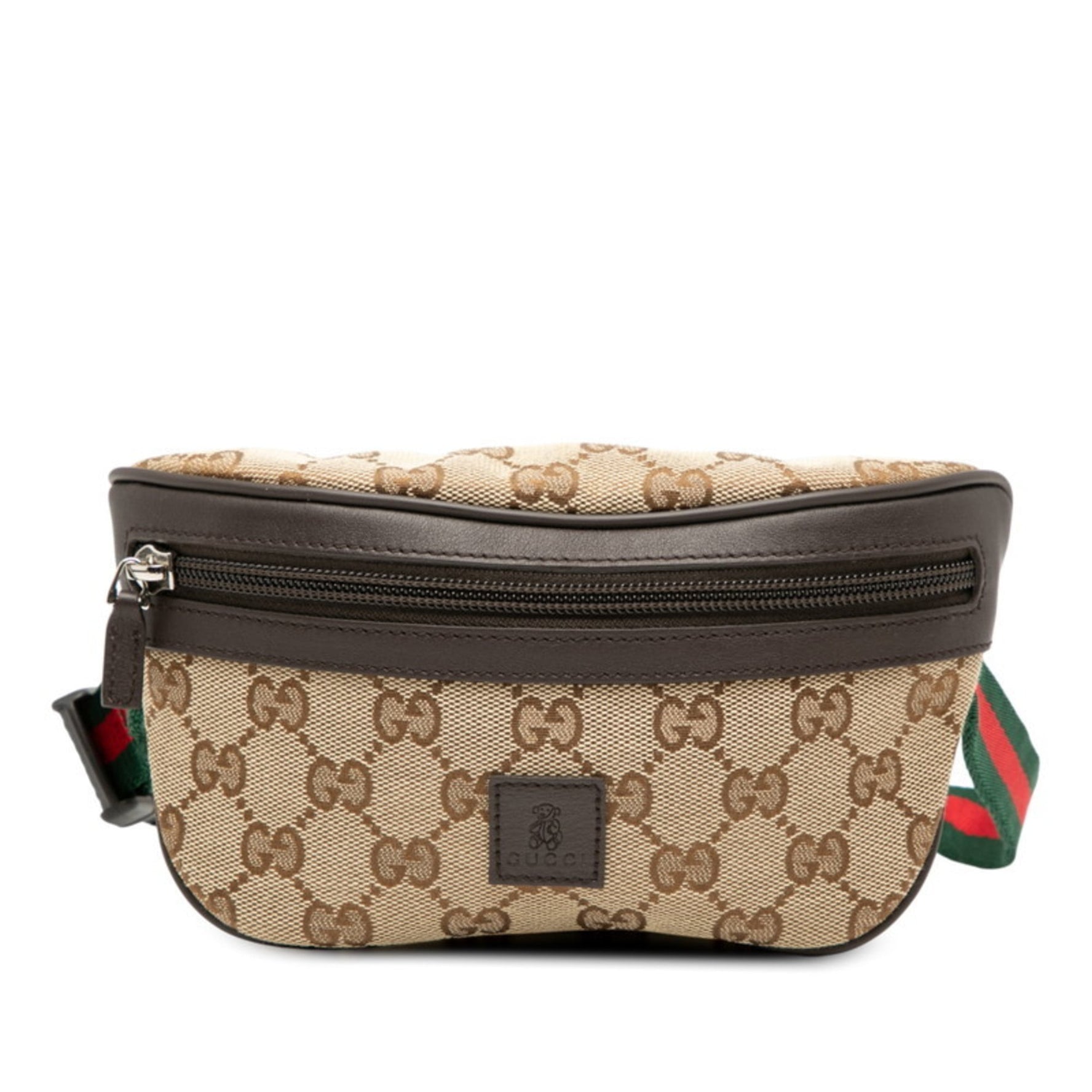 Gucci GG Canvas Children's Waist Bag/Body Bag and Leather