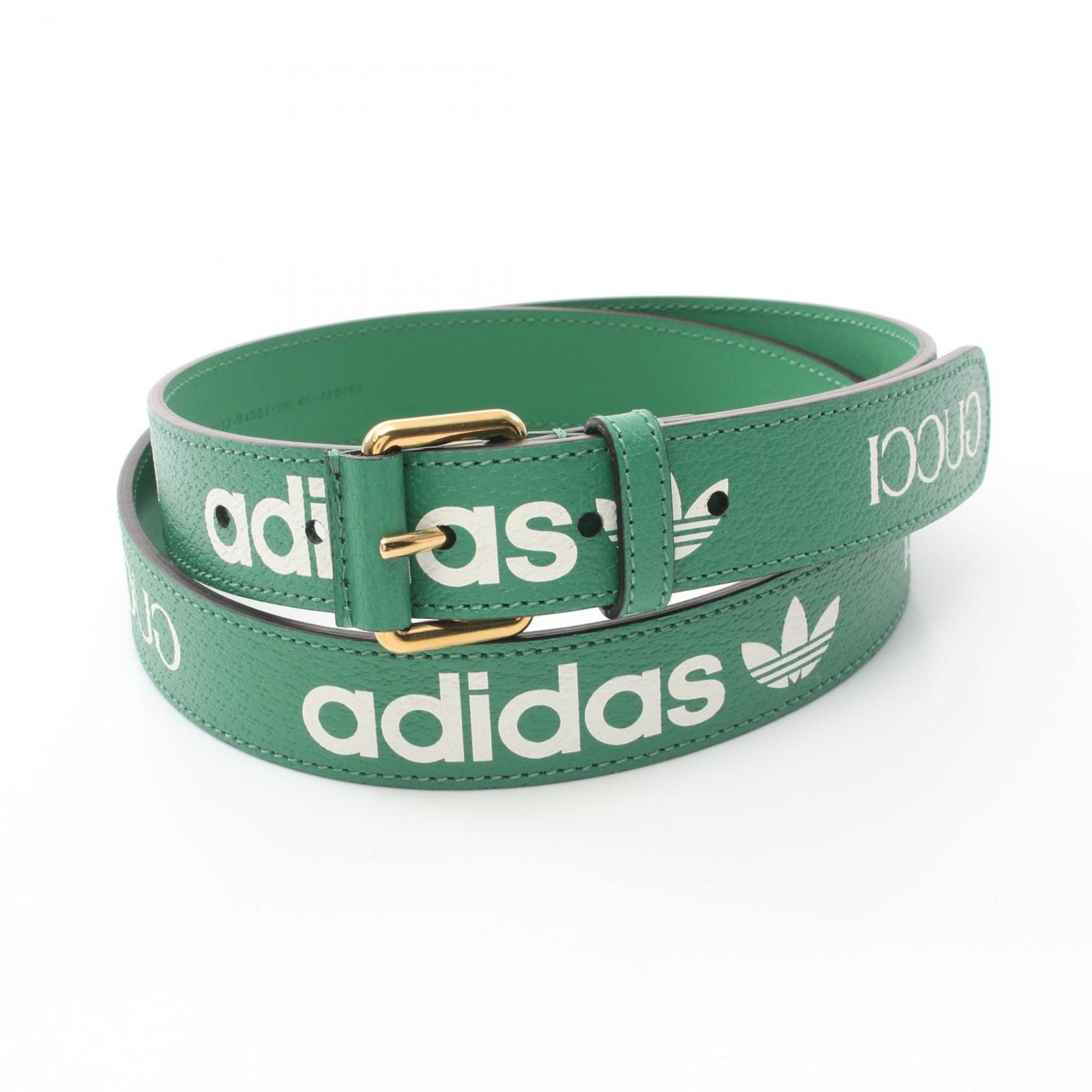 GUCCI x adidas Belt Clothing Leather Green White