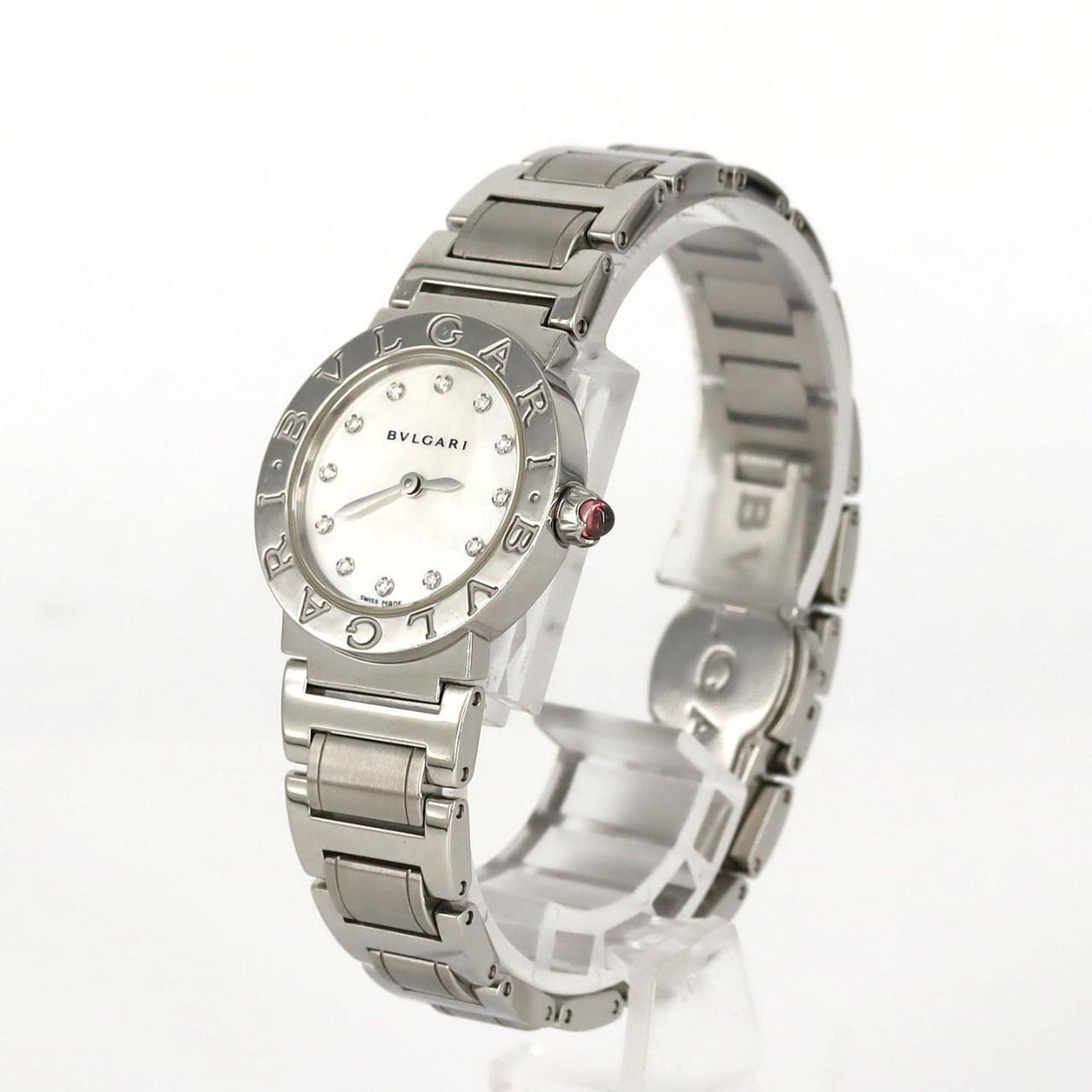 Bvlgari 12 SS Wristwatch Quartz