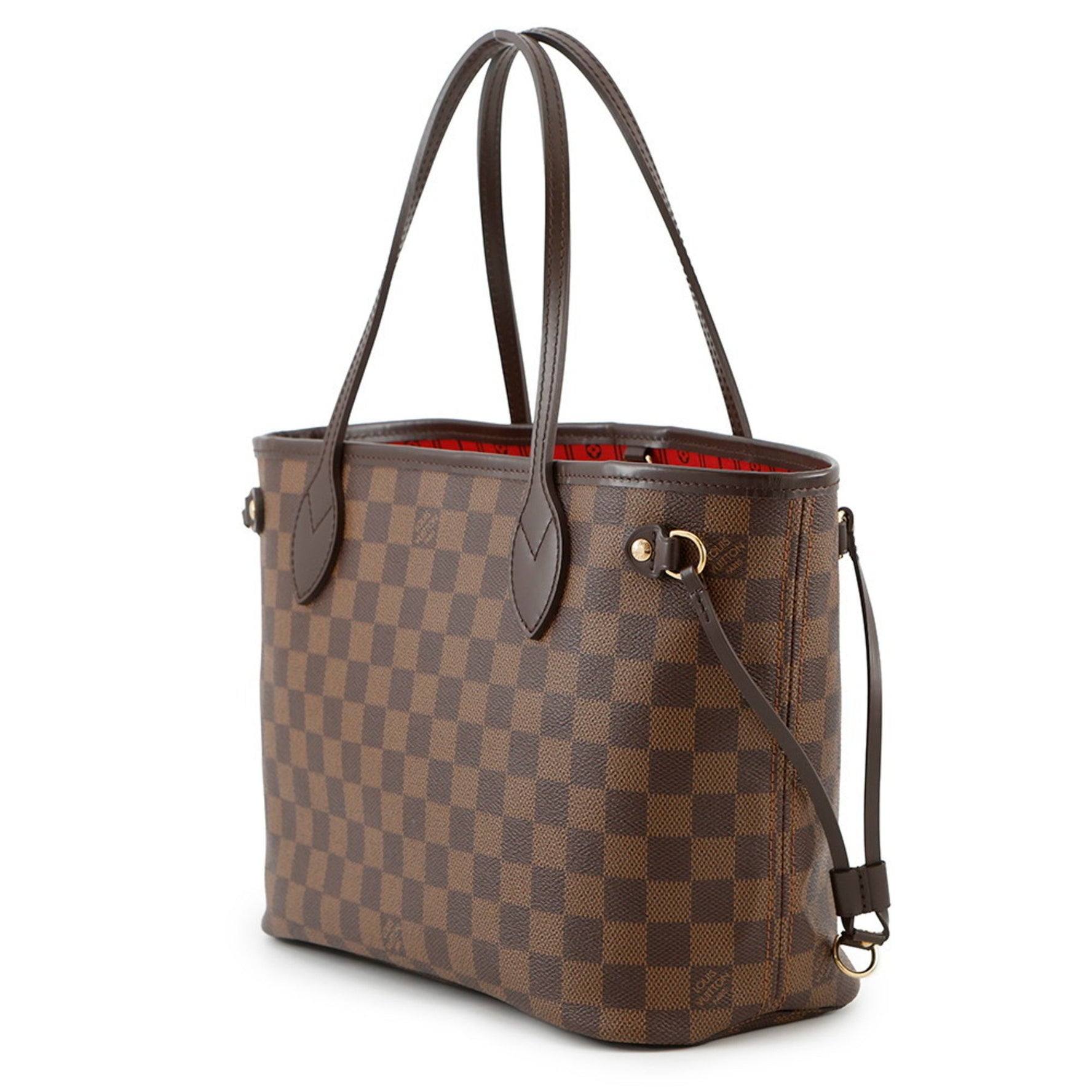 Louis Vuitton Damier Ebene Neverfull PM Tote Bag LOUIS VUITTON