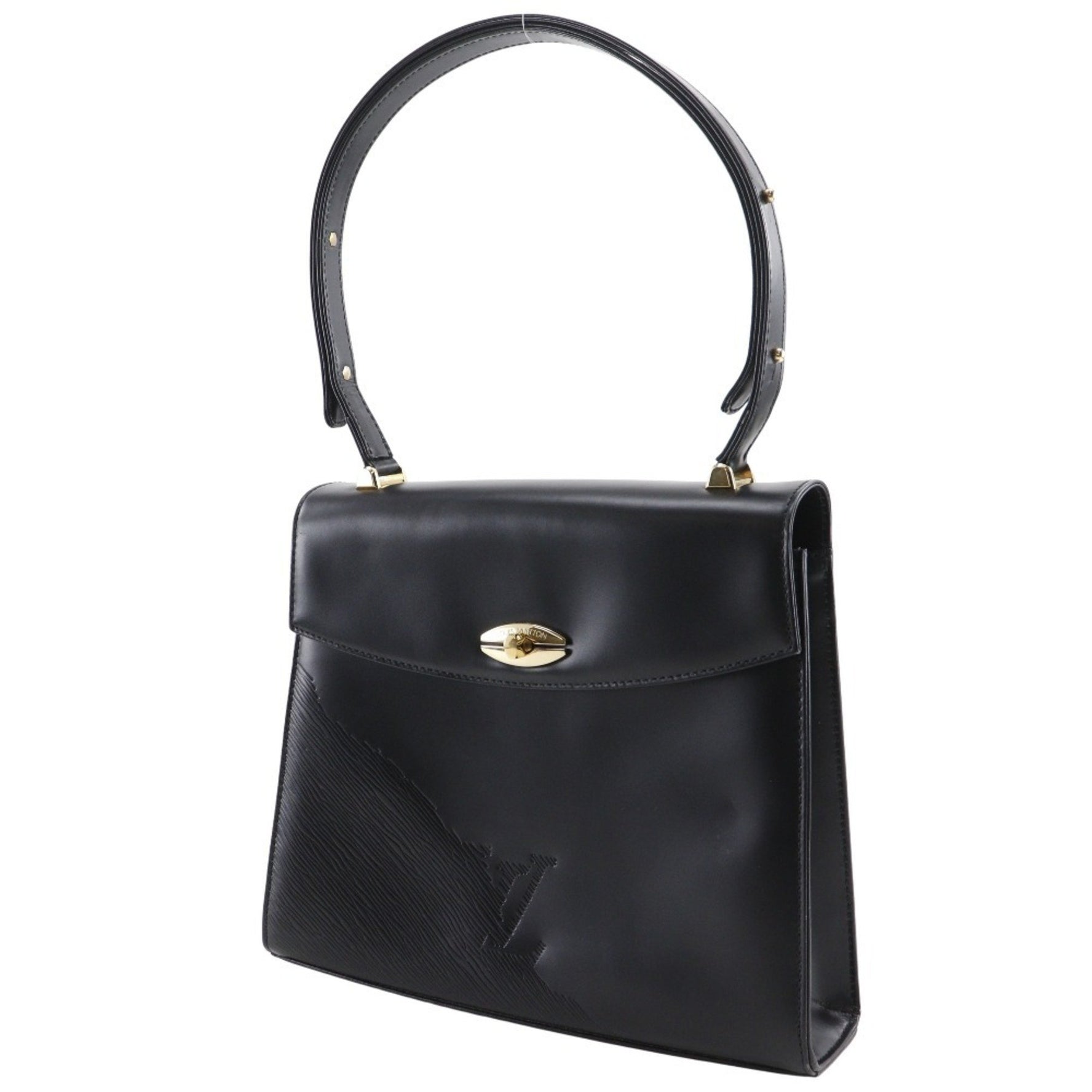 Louis Vuitton Spartan Shoulder Bag, Opera Line, Epi Leather, Noir, 1996, Black, Turnlock