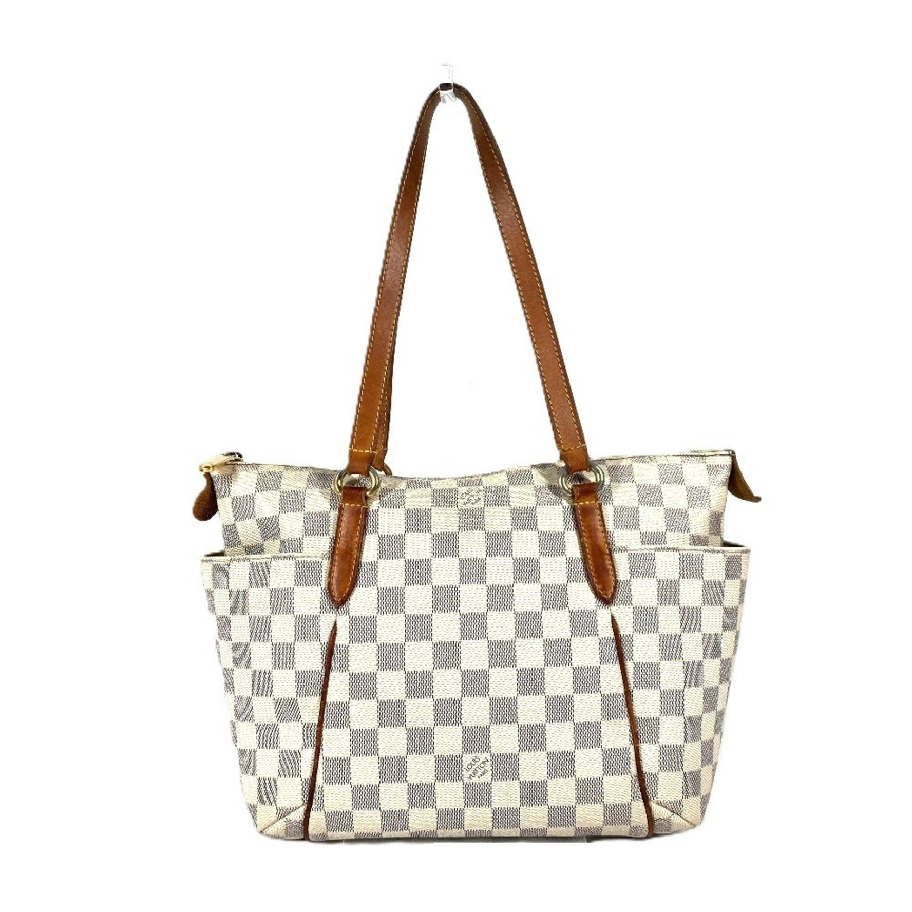 Louis Vuitton c Damier Azur Totally PM Tote Bag Shoulder Canvas