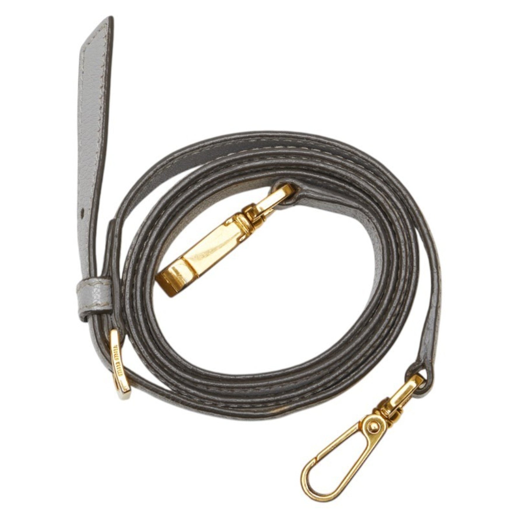 Miu Miu Miu Shoulder Strap Leather MIUMIU