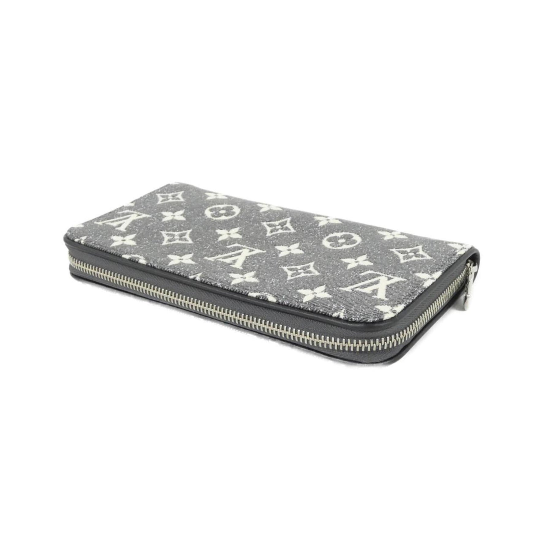 Louis Vuitton Monogram Jacquard Denim Zippy Wallet