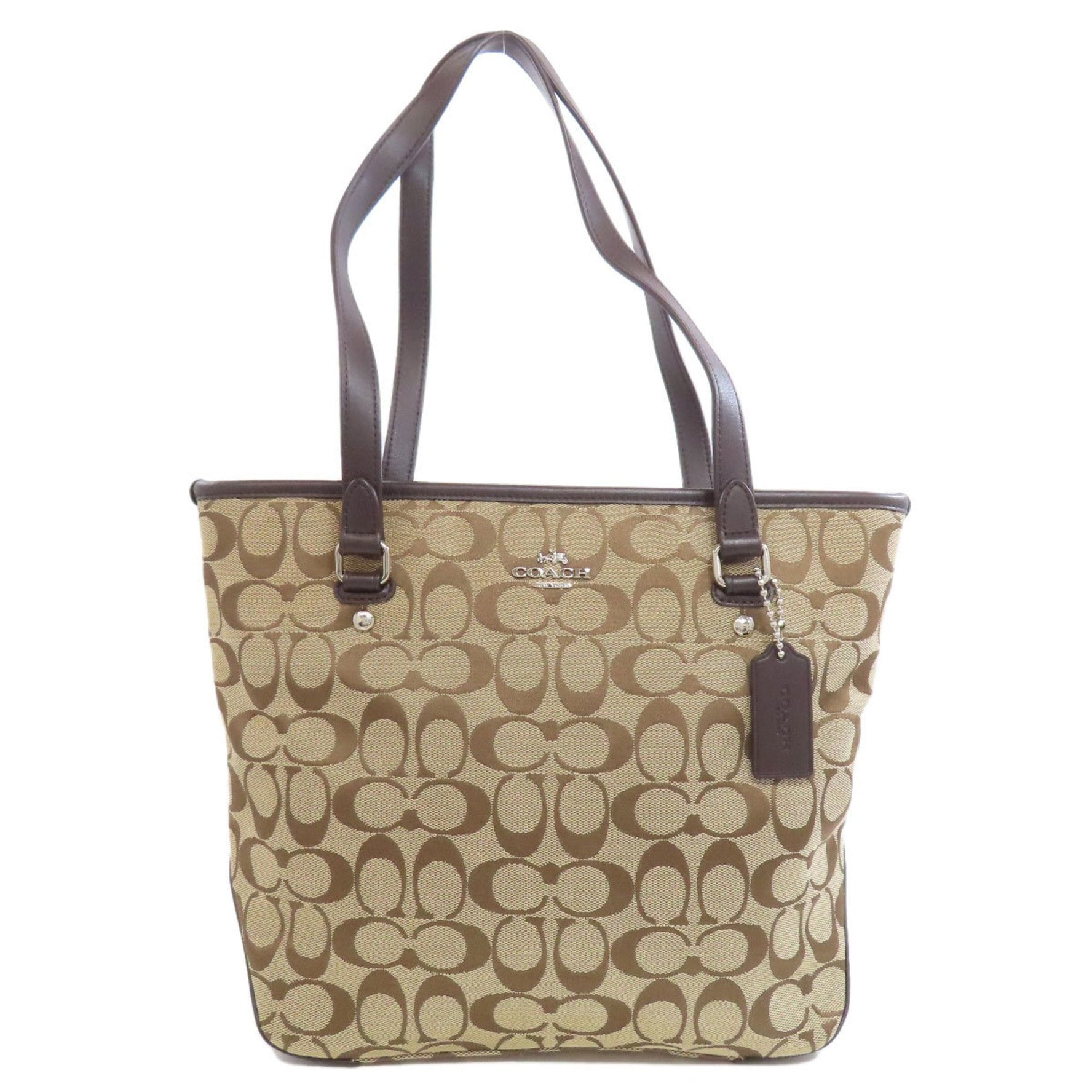 Coach Signature Canvas Handbag