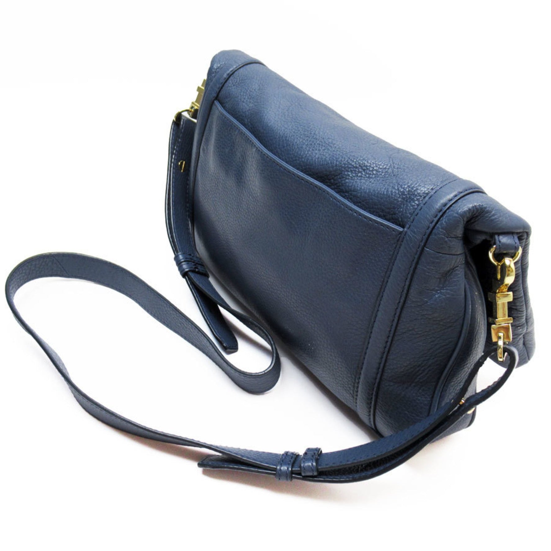 Tory Burch Shoulder Bag Leather Blue Women's T19457I