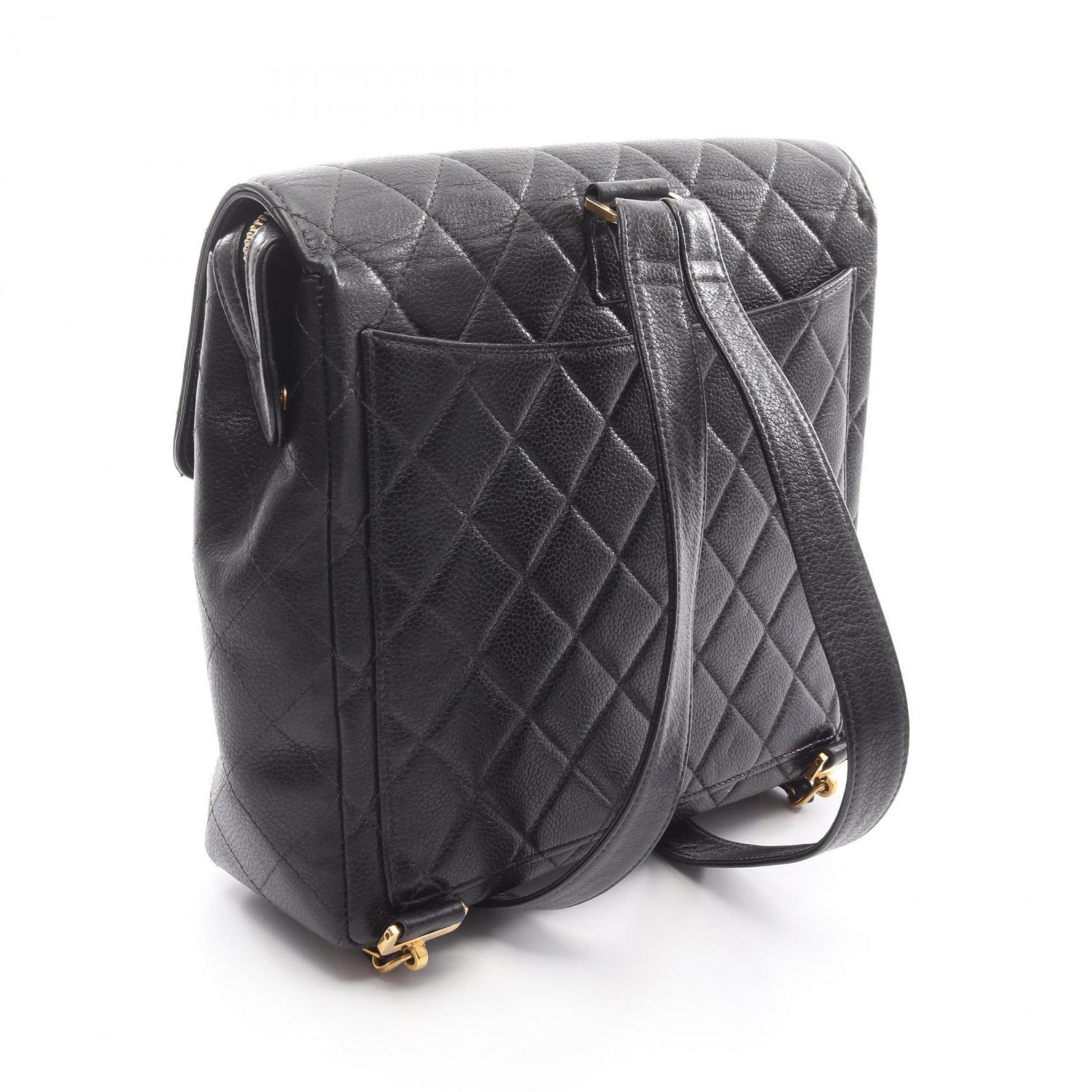 CHANEL Matelasse Backpack Bag in Calfskin Leather