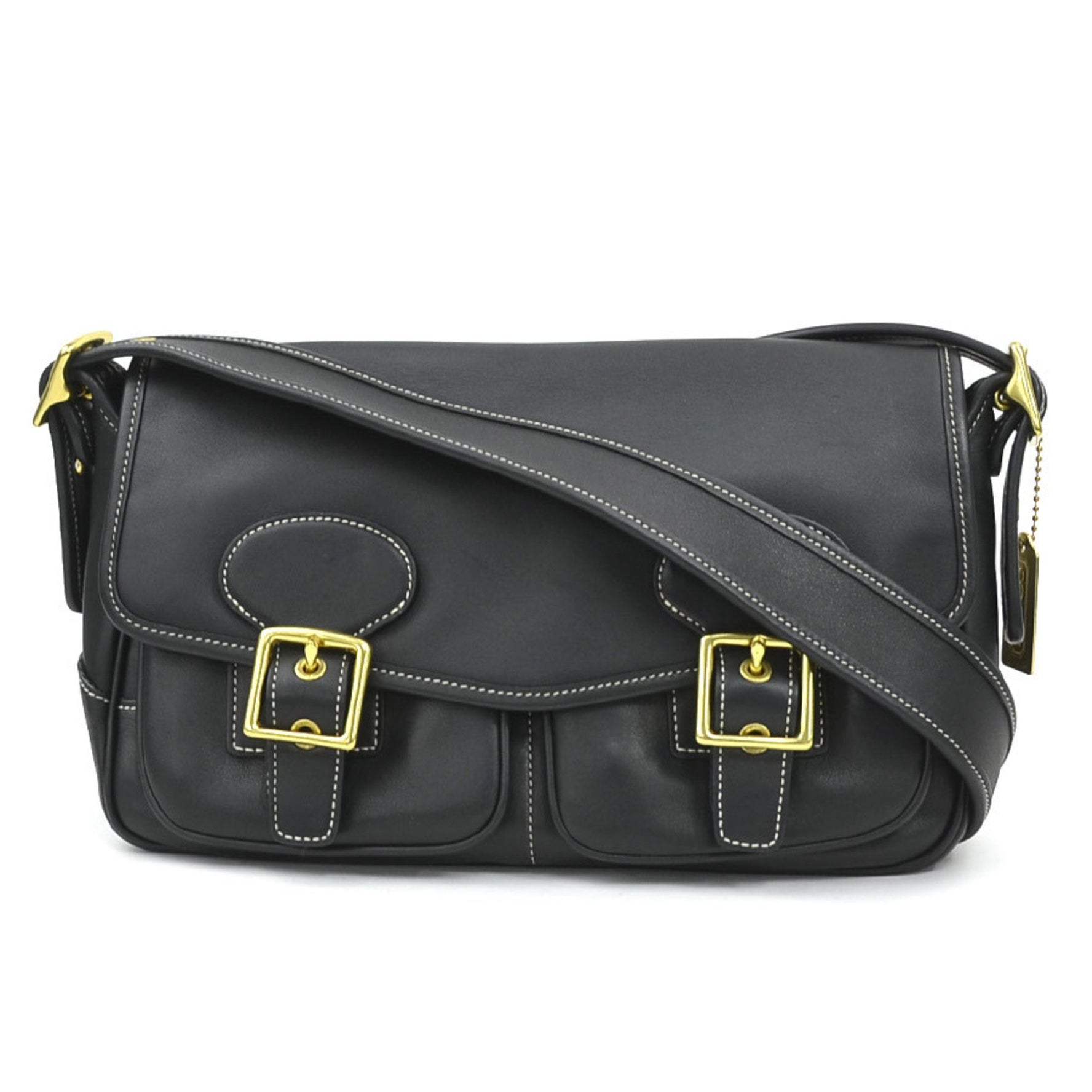 Coach shoulder bag in leather