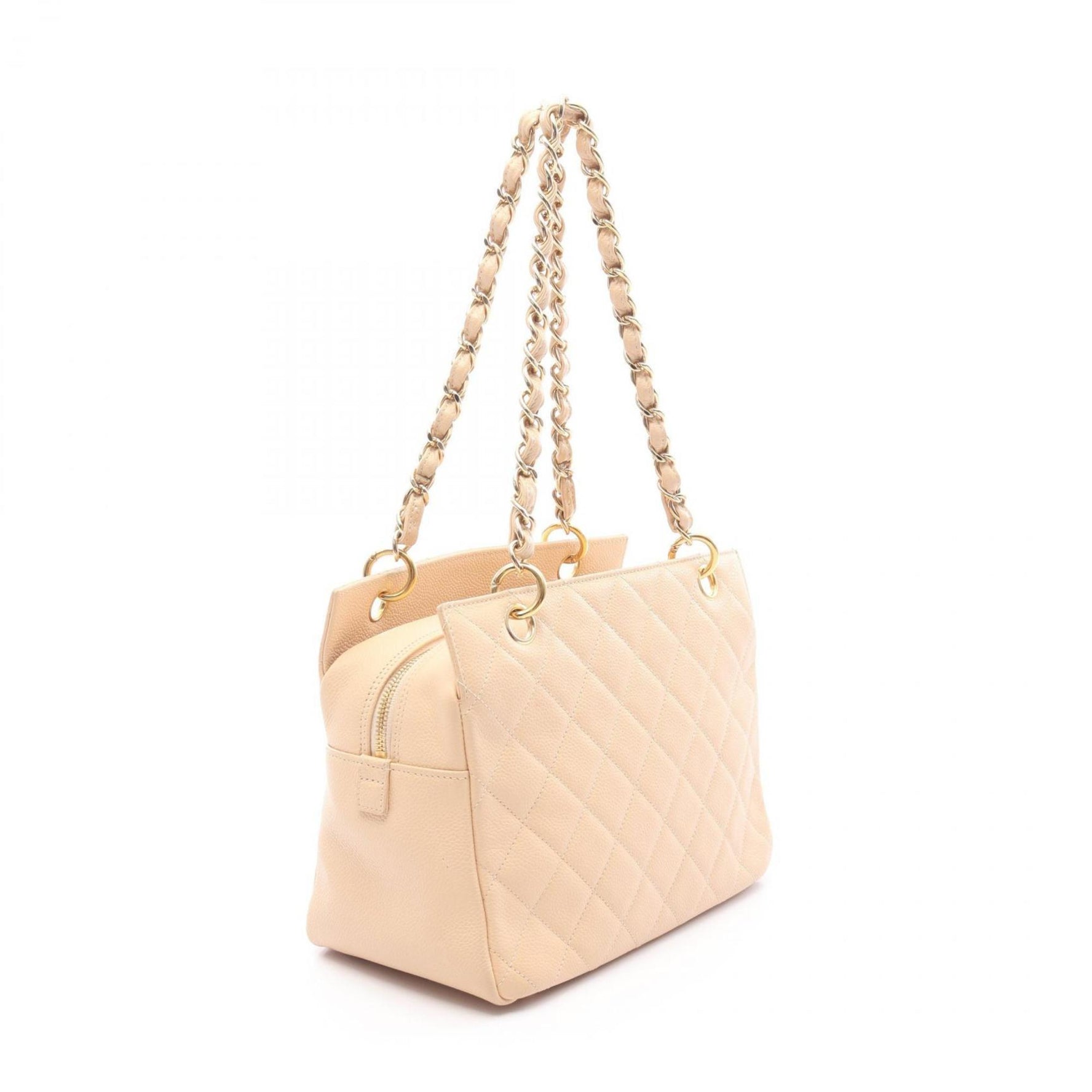 CHANEL Matelasse Large Coco Mark Shoulder Bag in Calfskin Leather