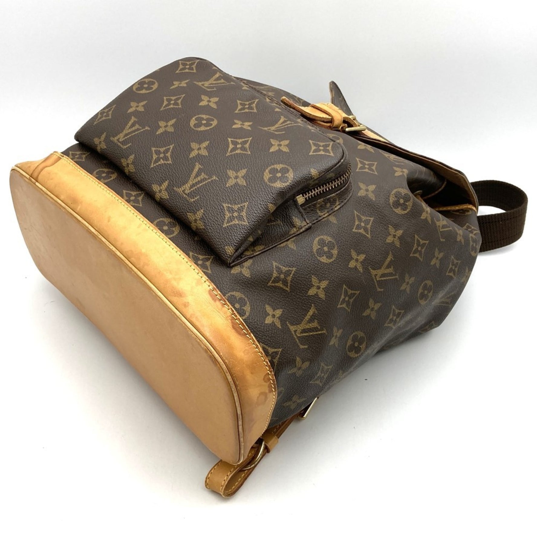 LOUIS VUITTON Montsouris GM Backpack Monogram Daypack