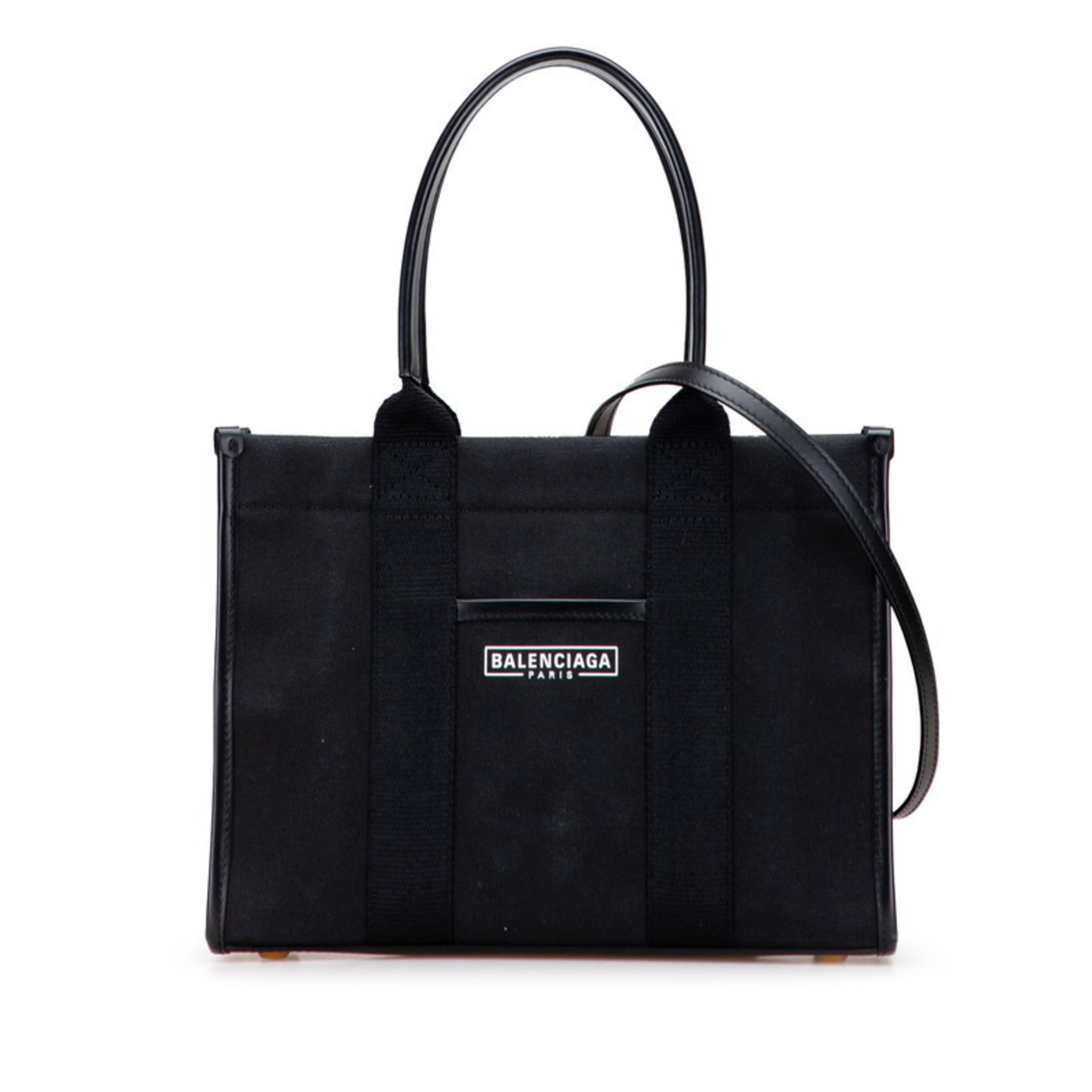 Balenciaga Hardware Small Tote/Shoulder Bag, Canvas and Leather