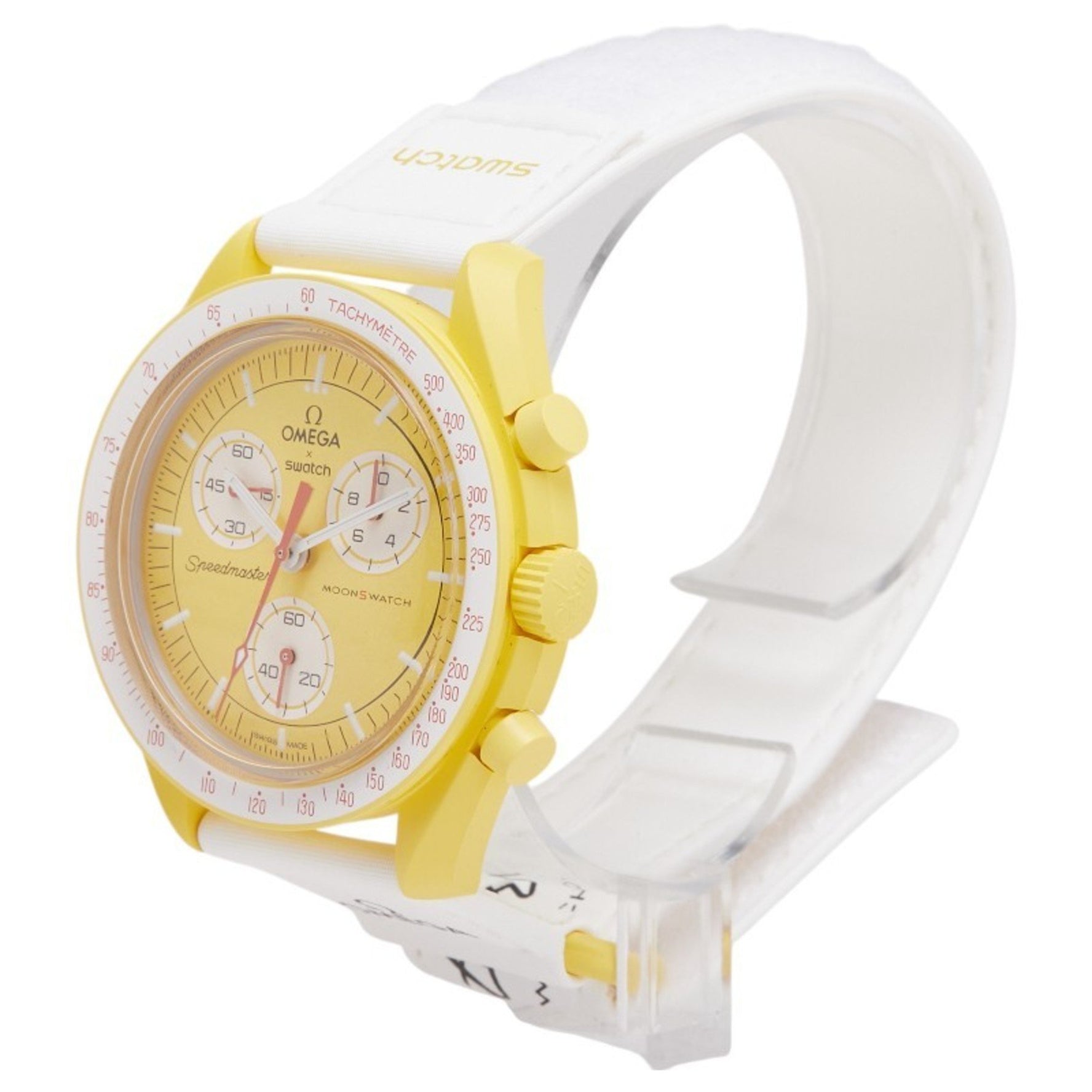 OMEGA x Swatch MoonSwatch Mission to the Sun Watch Quartz Dial Ceramic Nylon