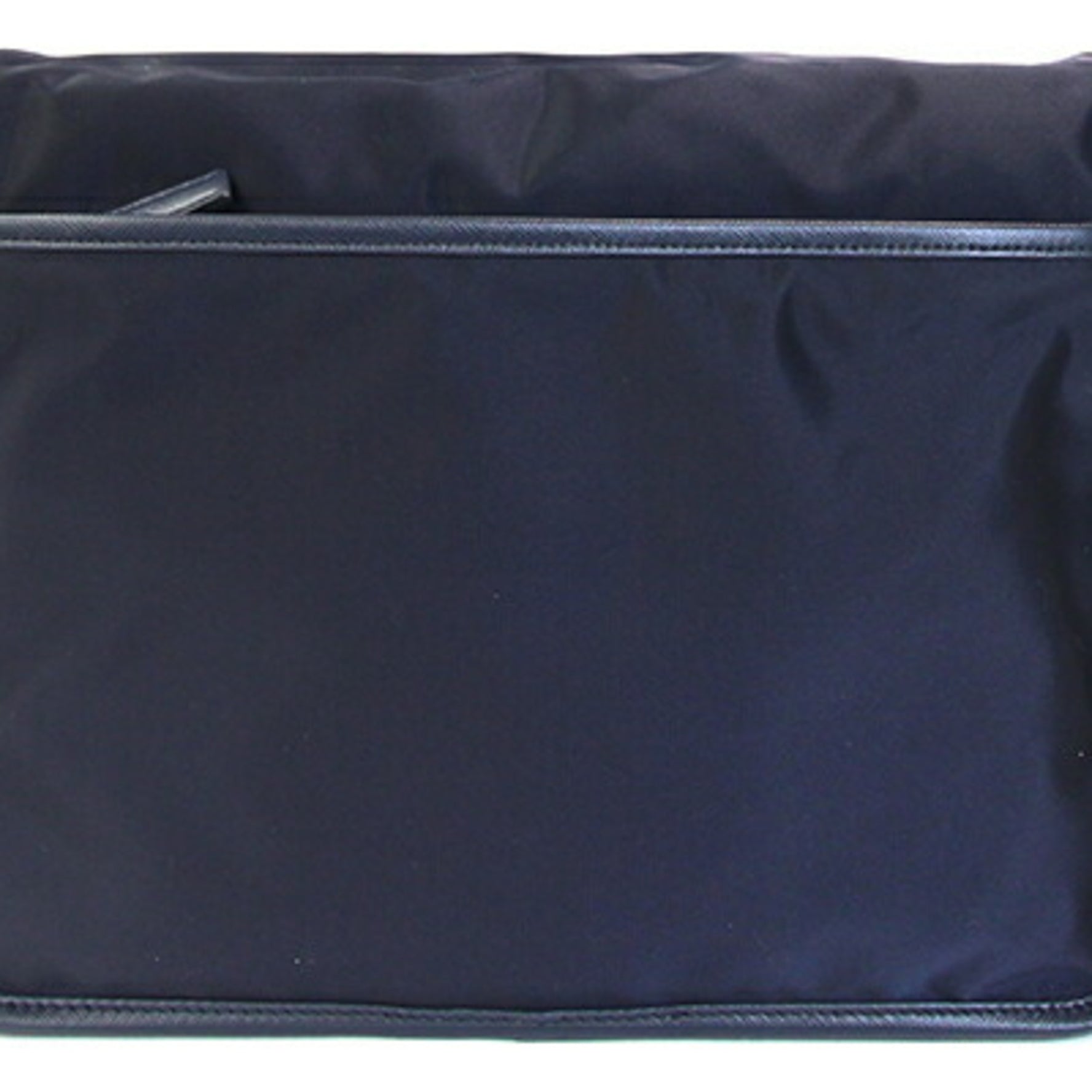 Prada Shoulder Bag VA0768 Navy Nylon Leather Crossbody Men's Unisex PRADA
