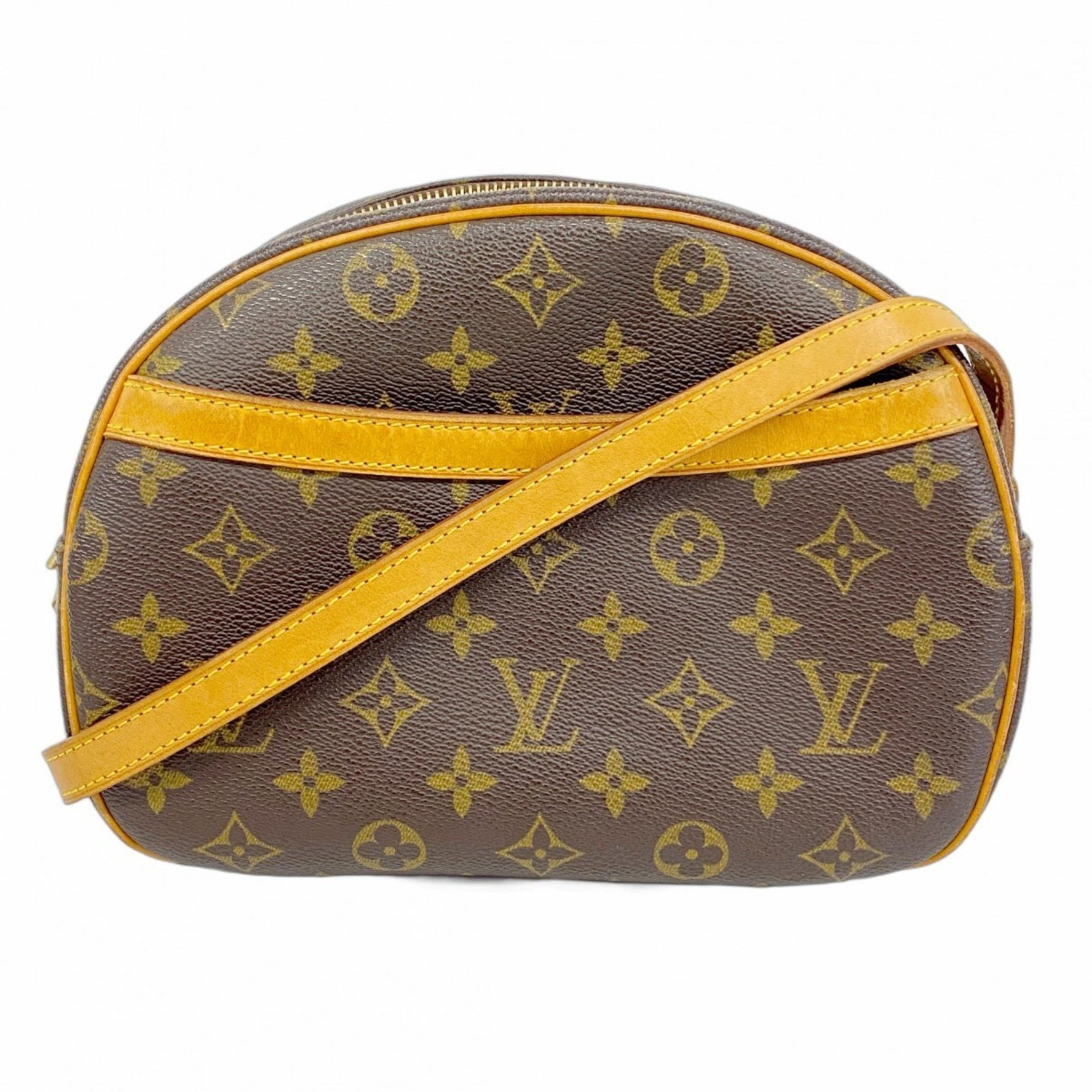 Louis Vuitton Monogram Blois Shoulder Bag M51221 Brown Women's