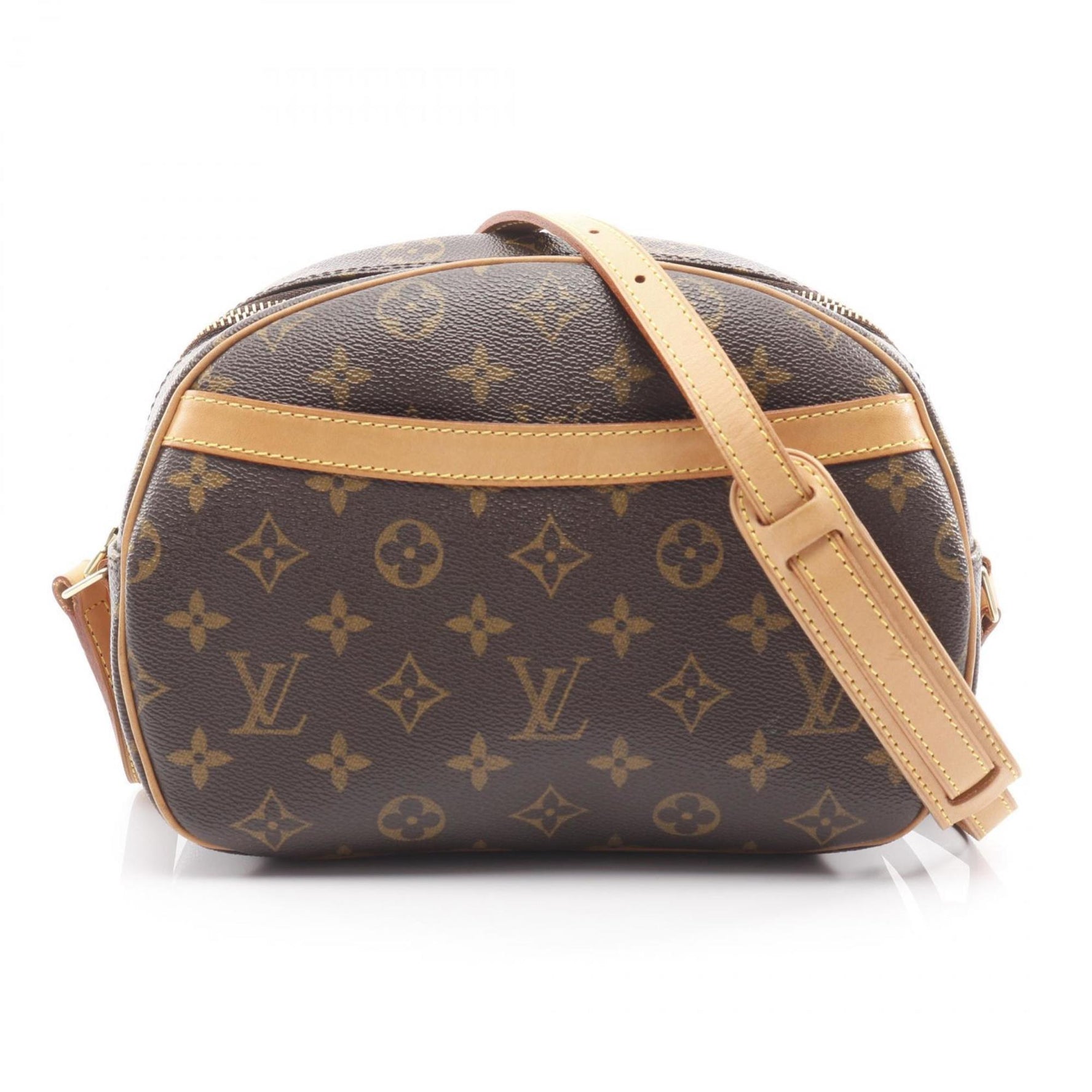 Louis Vuitton Blois Shoulder Bag, Coated Canvas and Leather, Monogram