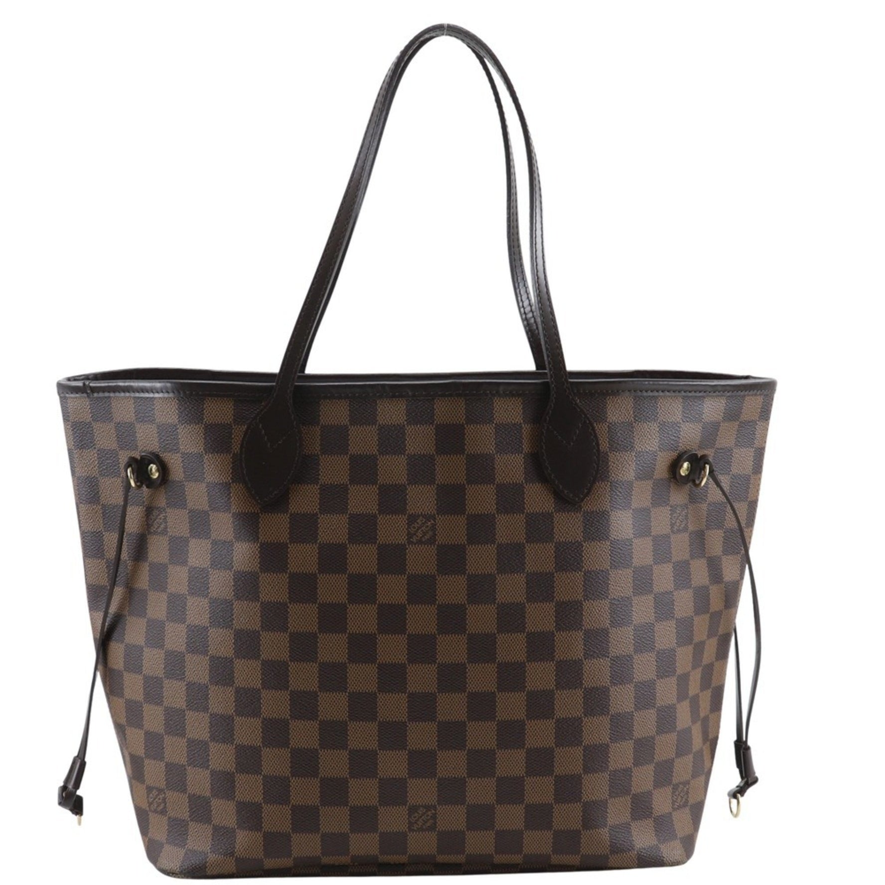 Louis Vuitton Neverfull MM Tote Bag Damier Canvas 2012