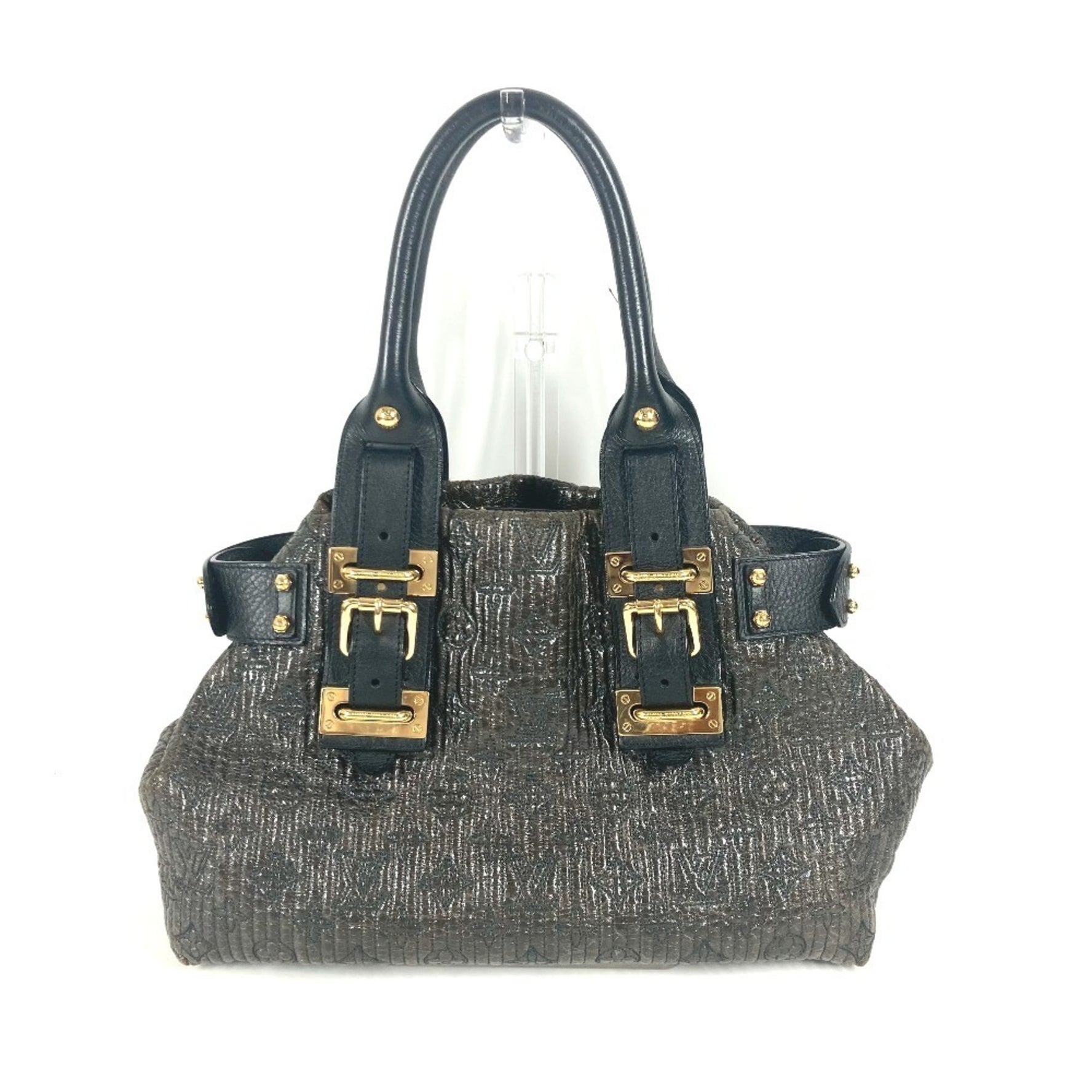 Louis Vuitton Monogram Motard Biker Handbag/Tote/Shoulder Bag, Motard, Noir/Black