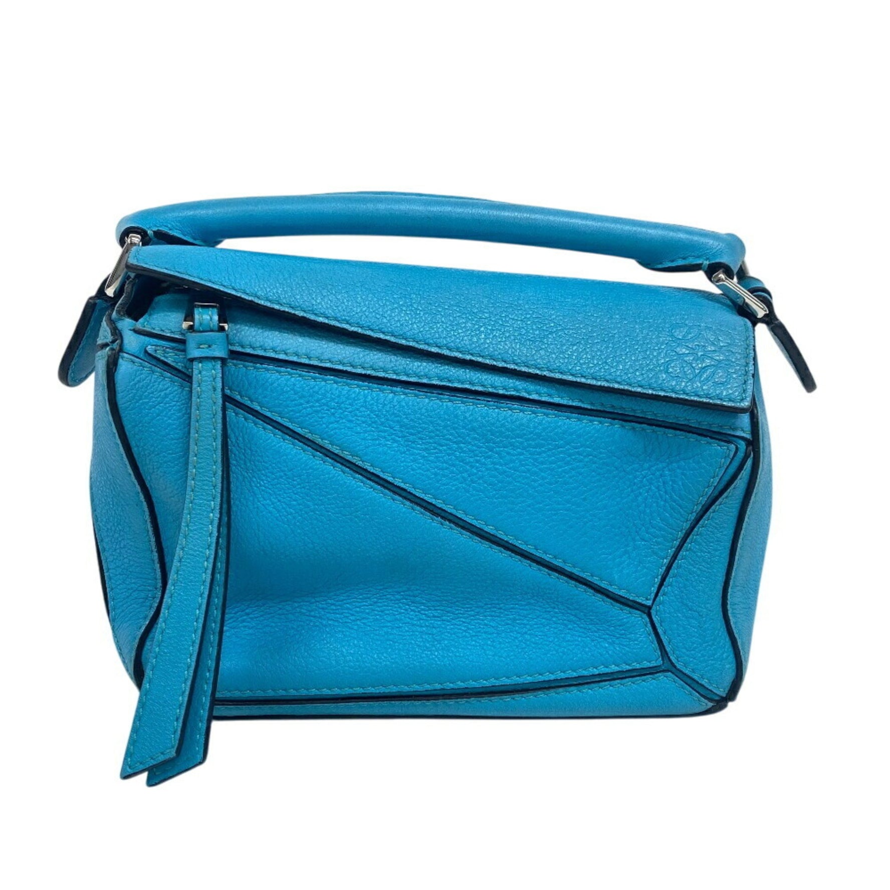 LOEWE Le Puzzle Bag Handbag Blue Women's