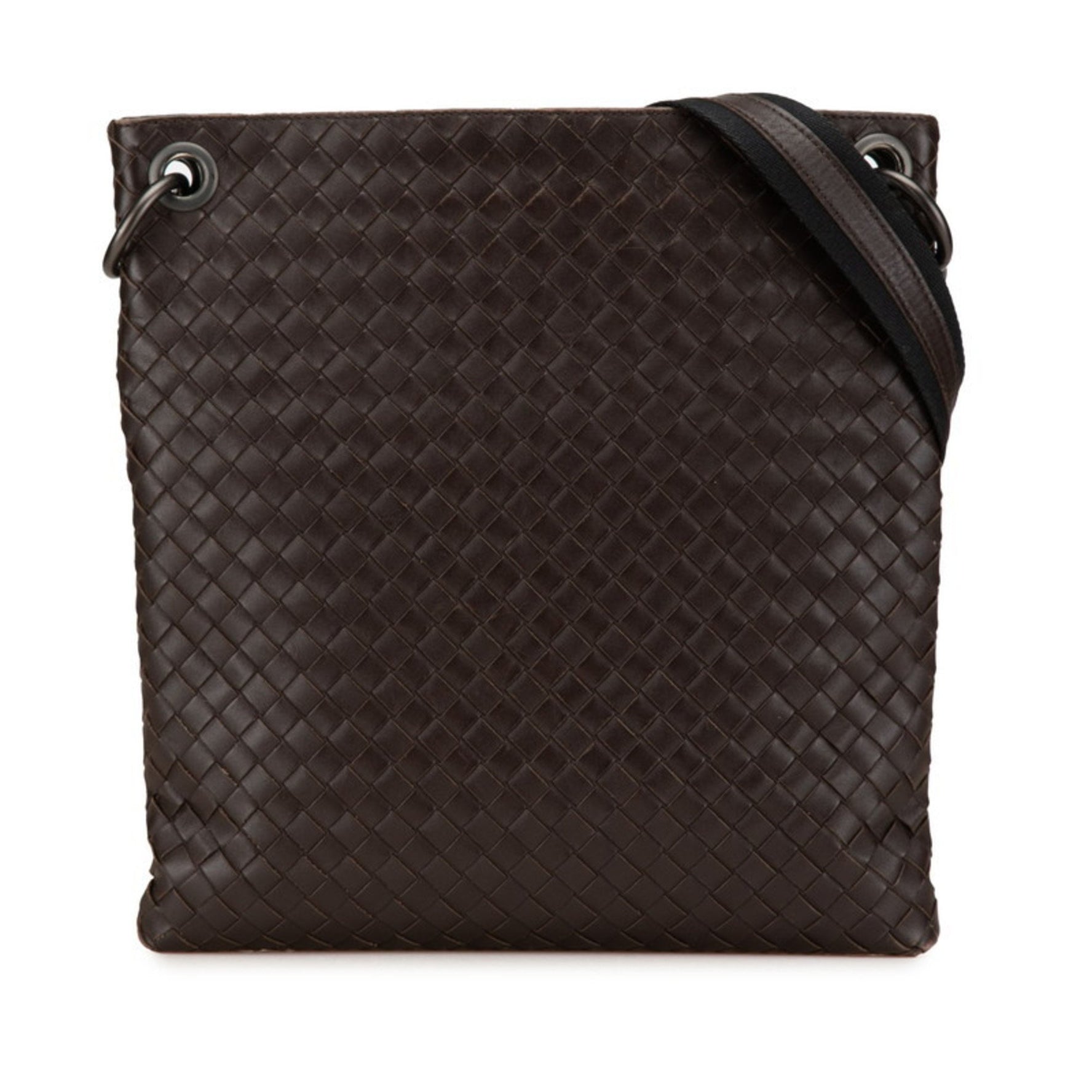 Bottega Veneta Intrecciato Crossbody Shoulder Bag Leather BOTTEGAVENETA
