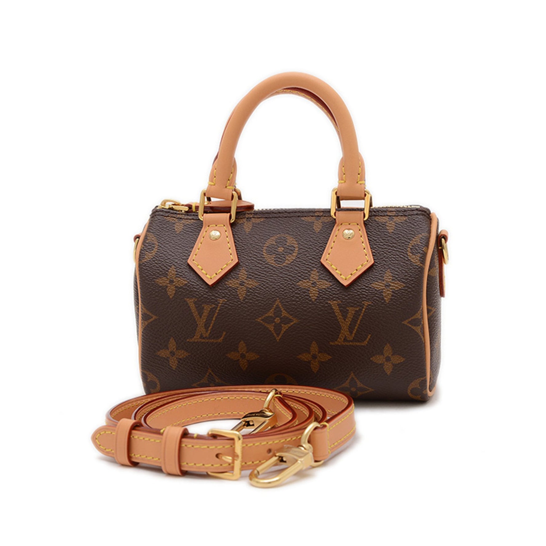 Louis Vuitton Monogram Nano Speedy 2-Way Shoulder Bag