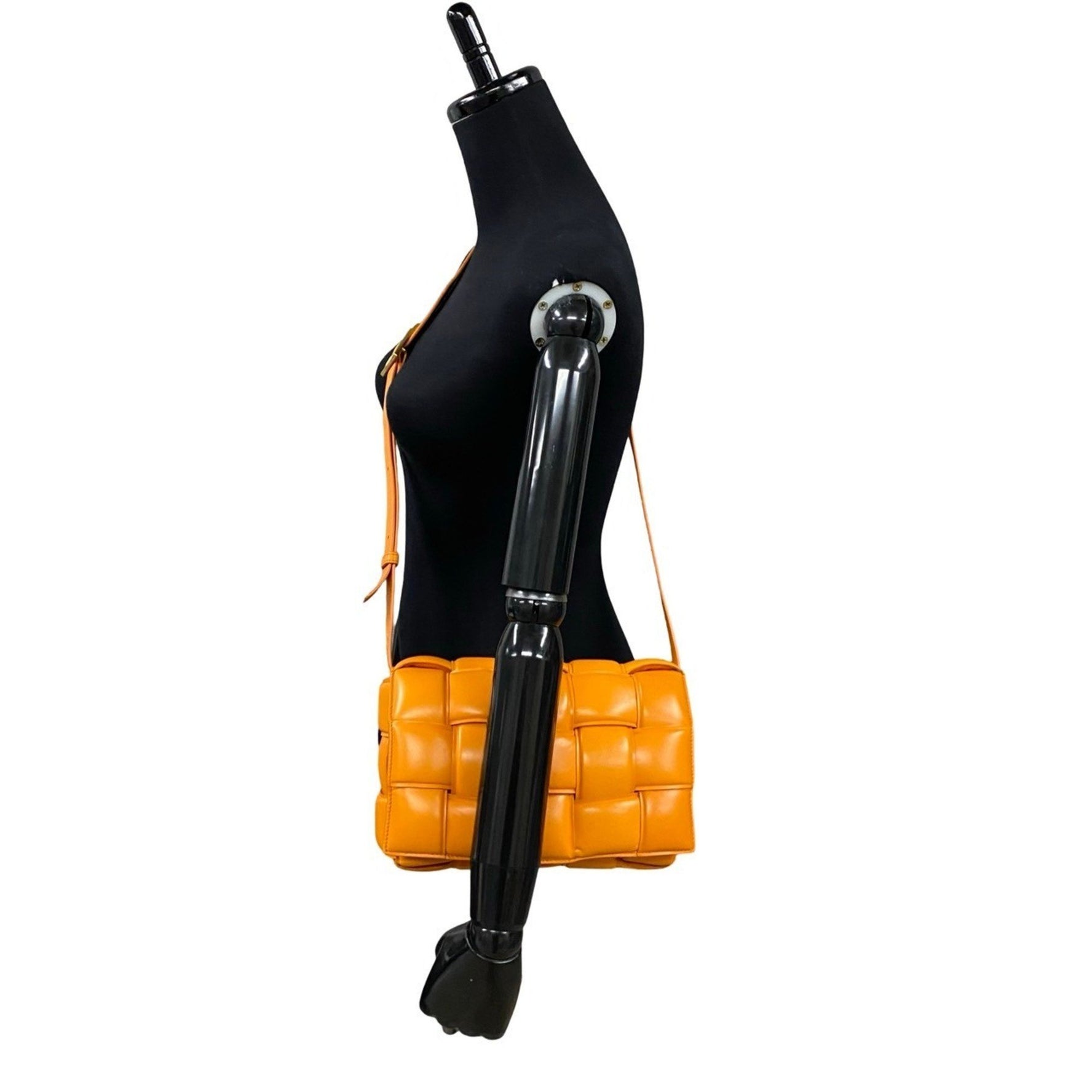 BOTTEGA VENETA Padette Cassette Leather Shoulder Bag/Pochette in (244-5)