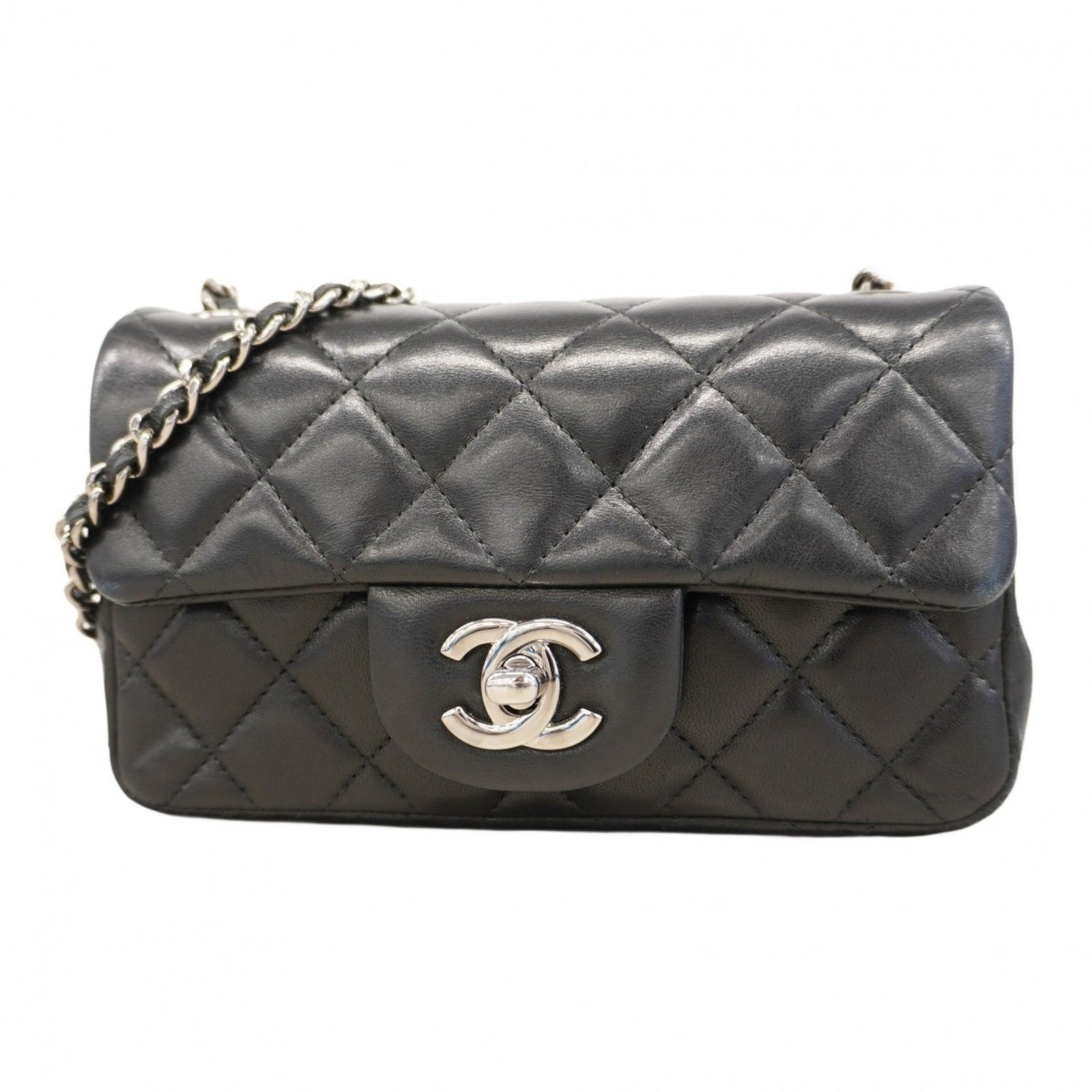 Chanel Matelasse Shoulder Bag with Chain Bag, Lambskin